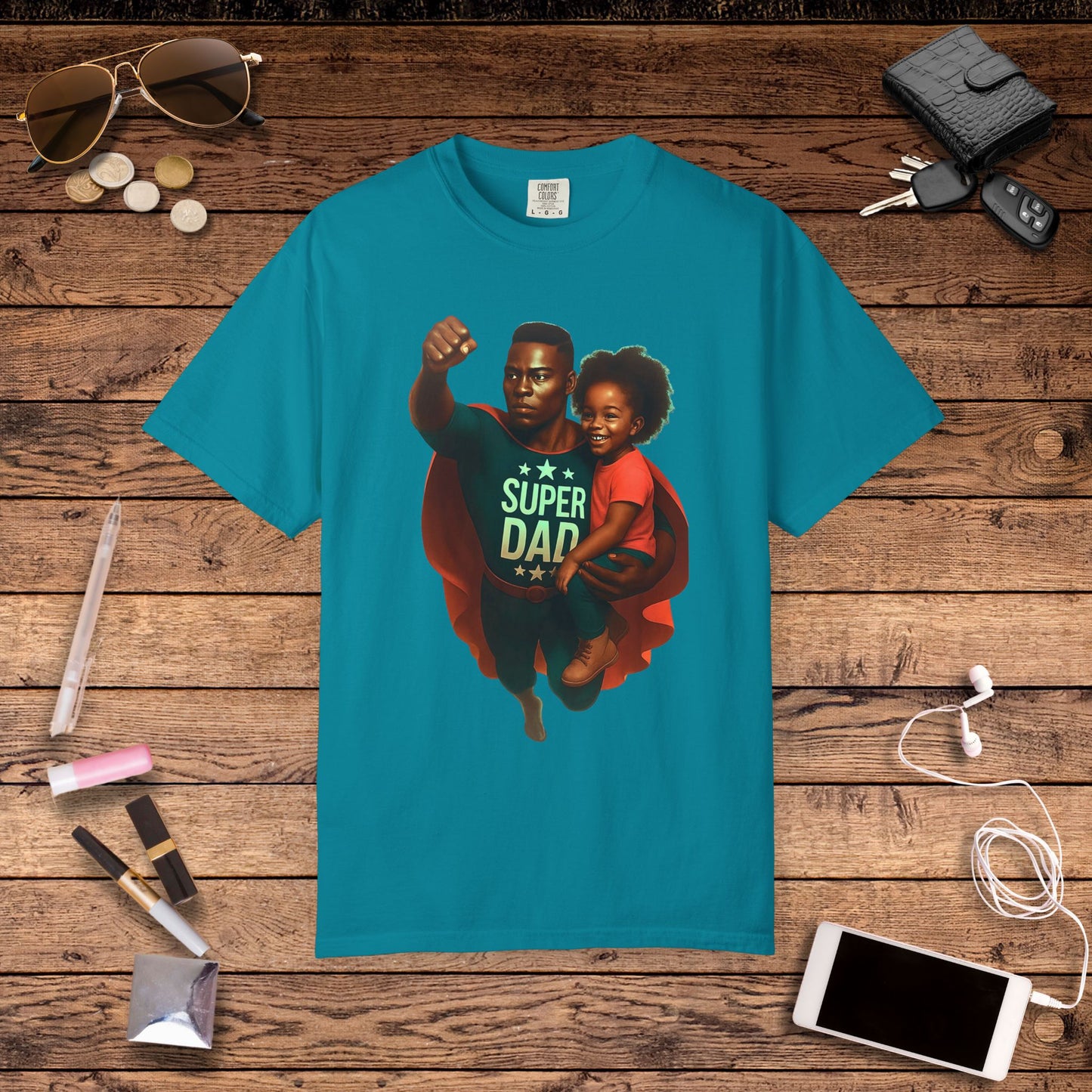 Super Dad T-shirt in Multiple Colors and Styles, Best Dad Gift, Father's Day Shirt, Super Hero Tshirt, Father's Day Gift for Dad, Dad Shirt, Dad Gift Shirt