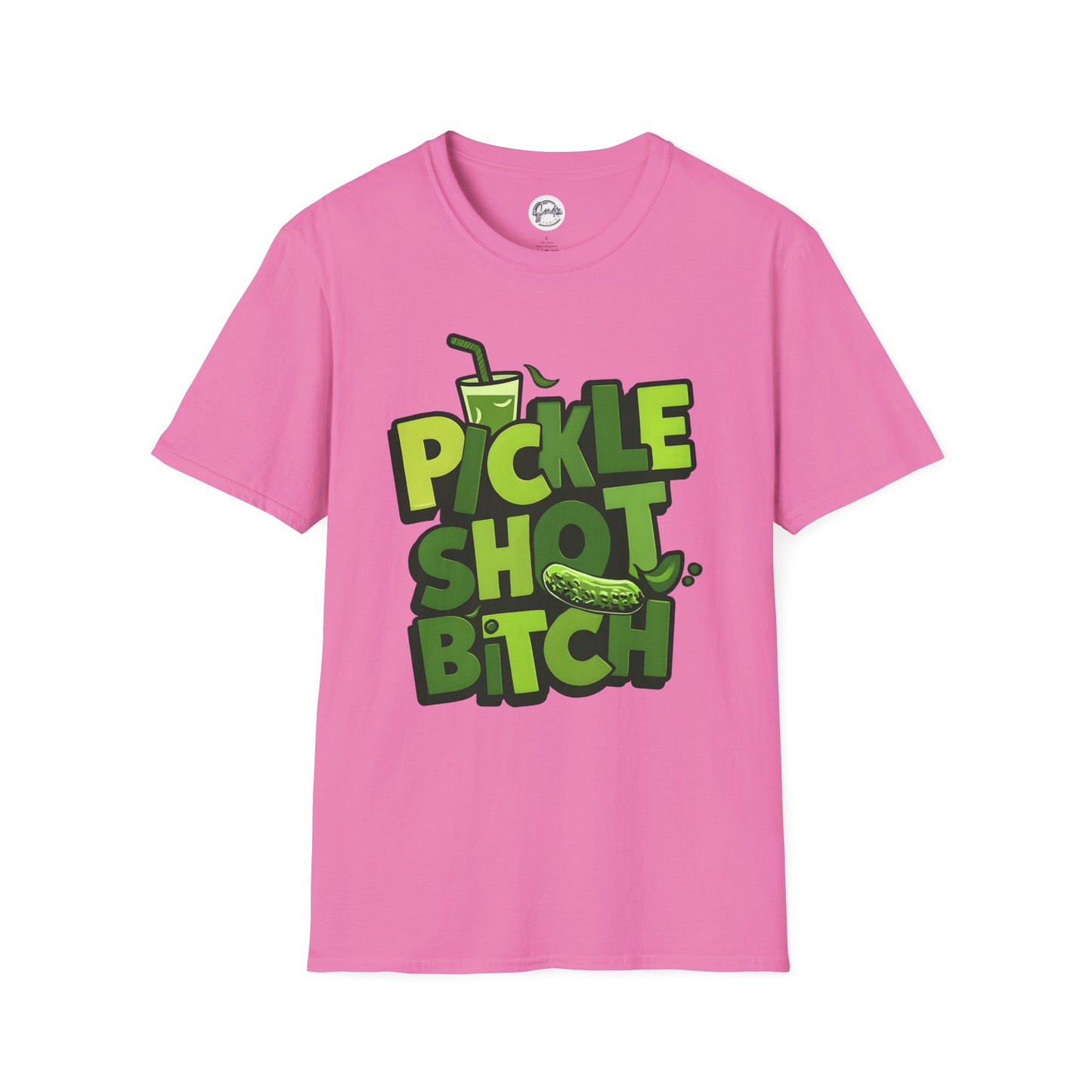Pickle Shot Bitch T-Shirt, Pickle Shirt, Shot Tshirt, Fun Party T Shirt, Retro Bartender Shirt, Gift for Shot Lovers, Gift for Pickle Lover