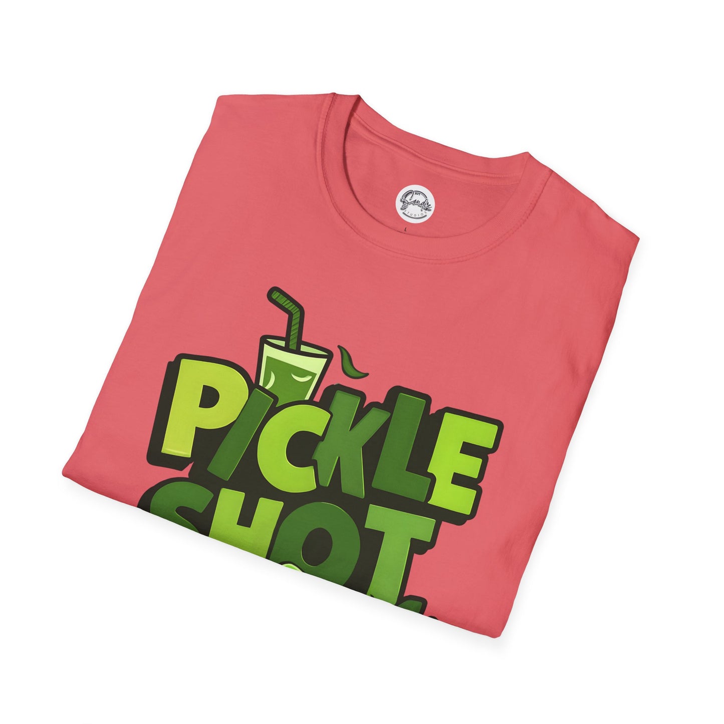 Pickle Shot Bitch T-Shirt, Pickle Shirt, Shot Tshirt, Fun Party T Shirt, Retro Bartender Shirt, Gift for Shot Lovers, Gift for Pickle Lover