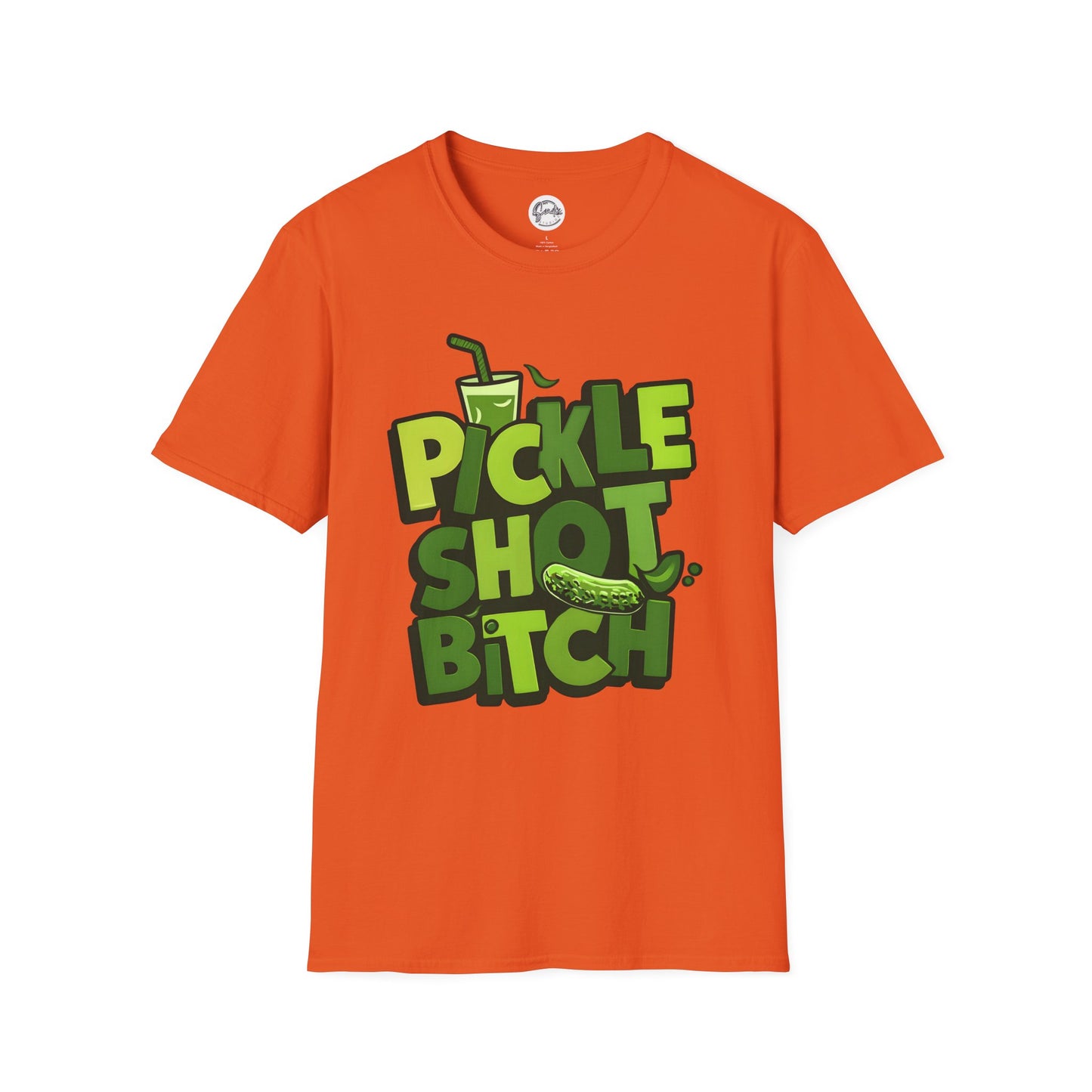 Pickle Shot Bitch T-Shirt, Pickle Shirt, Shot Tshirt, Fun Party T Shirt, Retro Bartender Shirt, Gift for Shot Lovers, Gift for Pickle Lover