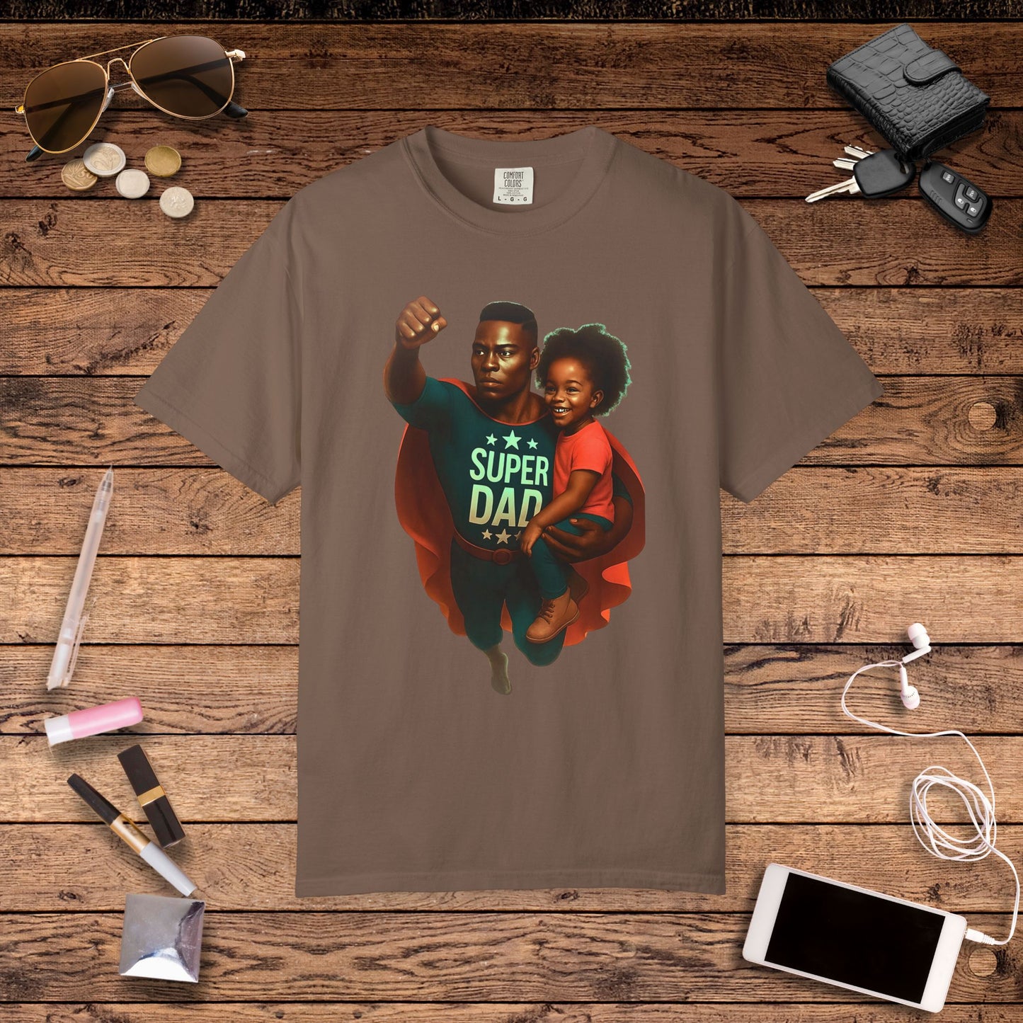 Super Dad T-shirt in Multiple Colors and Styles, Best Dad Gift, Father's Day Shirt, Super Hero Tshirt, Father's Day Gift for Dad, Dad Shirt, Dad Gift Shirt