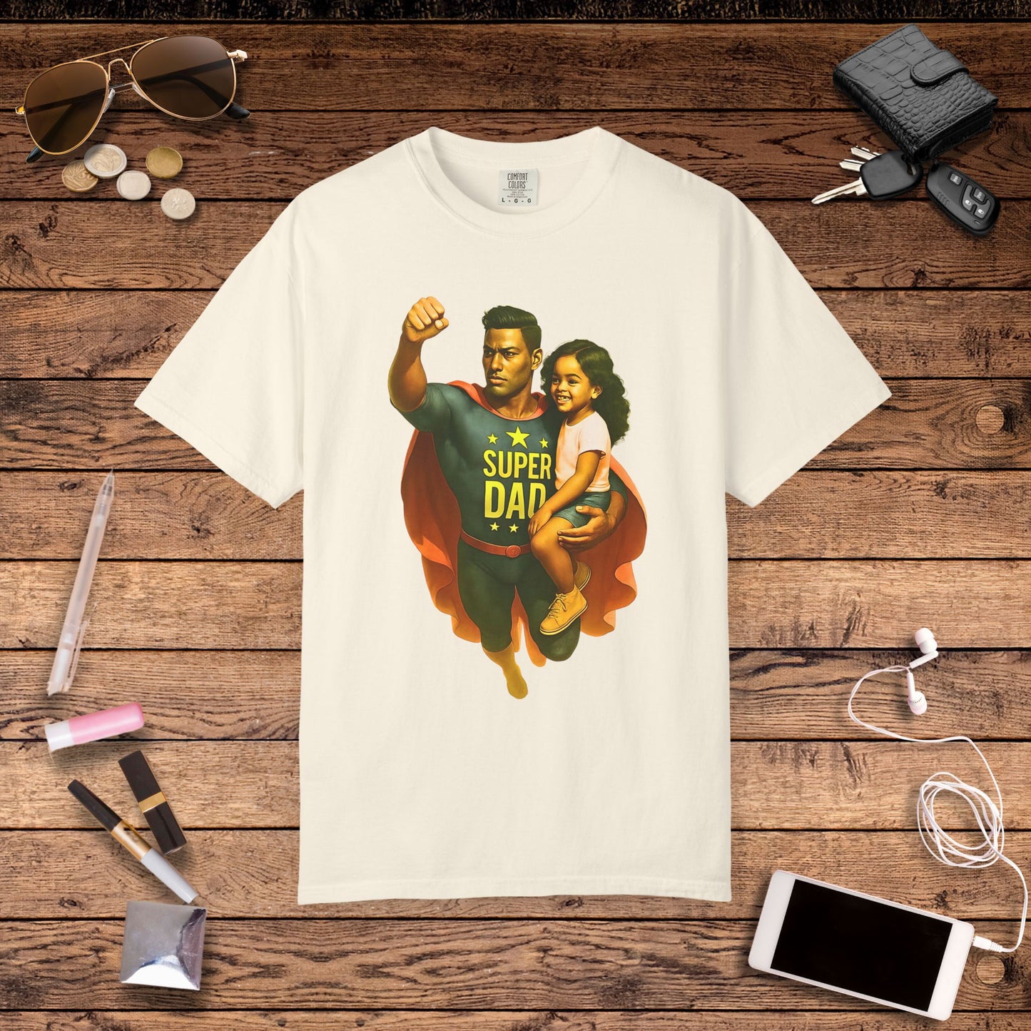 Super Dad T-shirt in Multiple Colors and Styles, Best Dad Gift, Superhero Father's Day Shirt, Super Hero Tshirt, Father's Day Gift for Dad, Dad Shirt