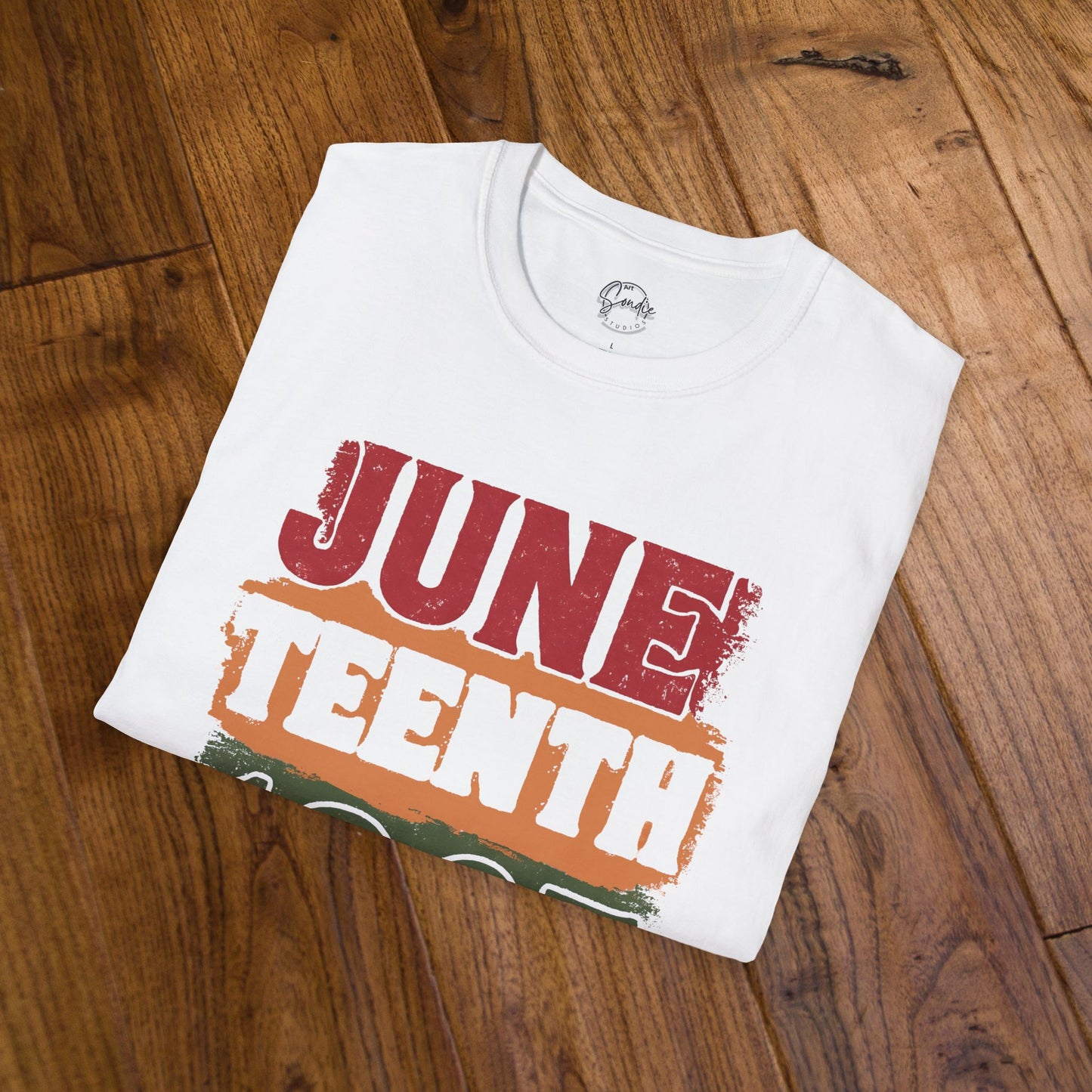 Juneteenth 1865 Shirt, Unisex Softstyle T-Shirt in Black or White, Black History T shirt, Civil Rights Tee, American History Teacher Top