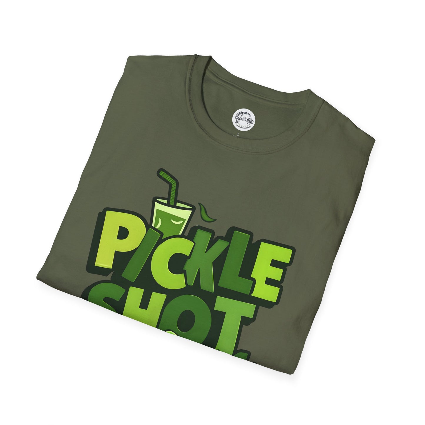 Pickle Shot Bitch T-Shirt, Pickle Shirt, Shot Tshirt, Fun Party T Shirt, Retro Bartender Shirt, Gift for Shot Lovers, Gift for Pickle Lover