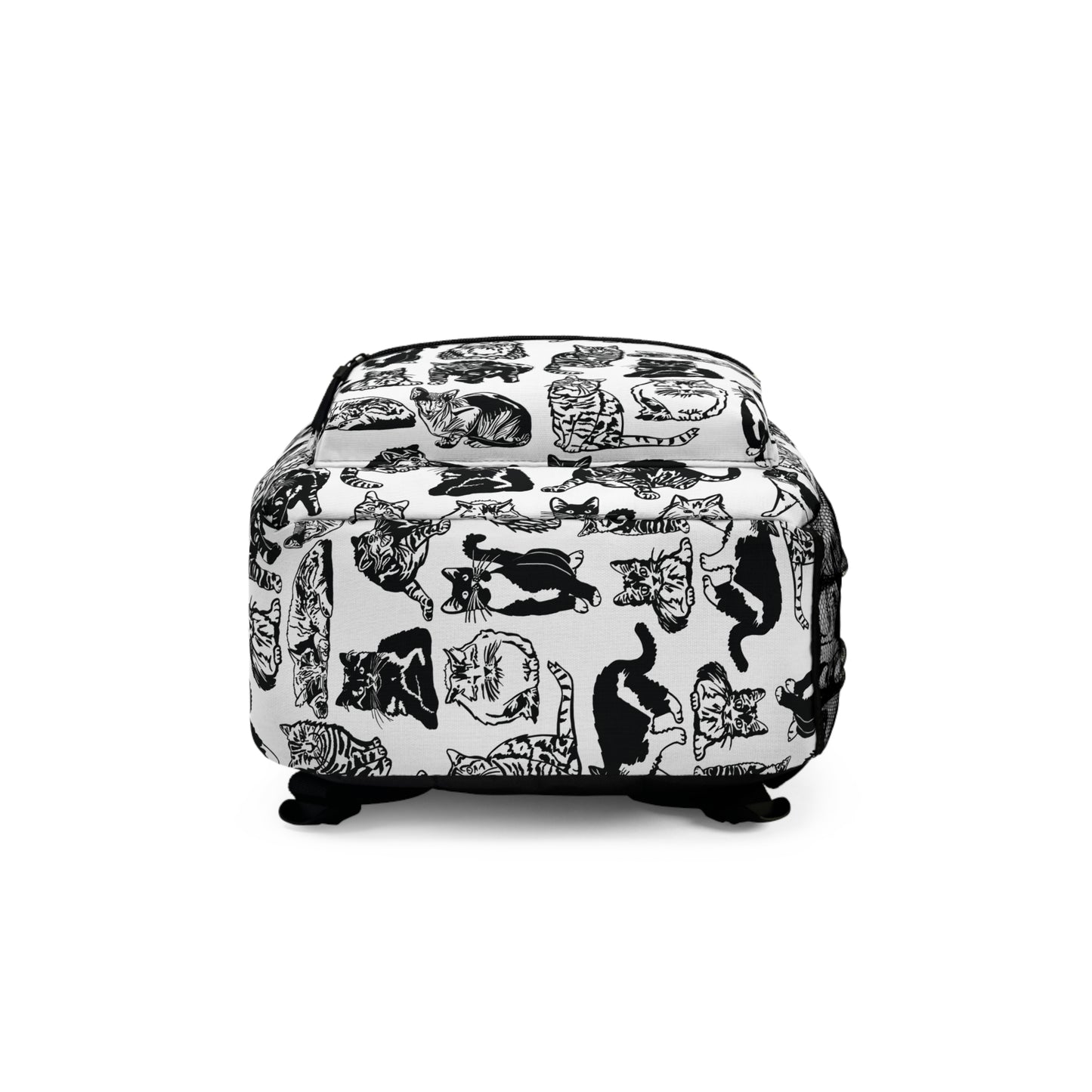 Cat Backpack for Cat Lover Gift Bag, School Backpack, Travel Daypack for Cat Owner Gift Tote for Cat Parent Gift for Cat Mom Bag with Cats