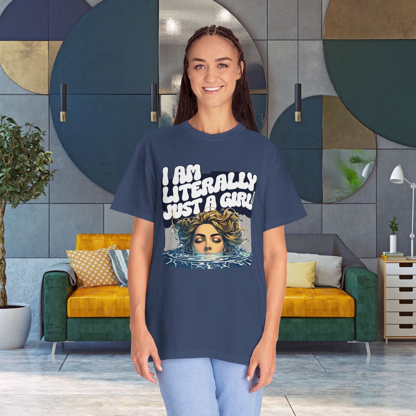 I Am Literally Just A Girl Shirt, I'm Literally Just a Girl TShirt, Just a Girl Tee, Vintage Style T-shirt for Women, Gift for Her, Feminist Apparel