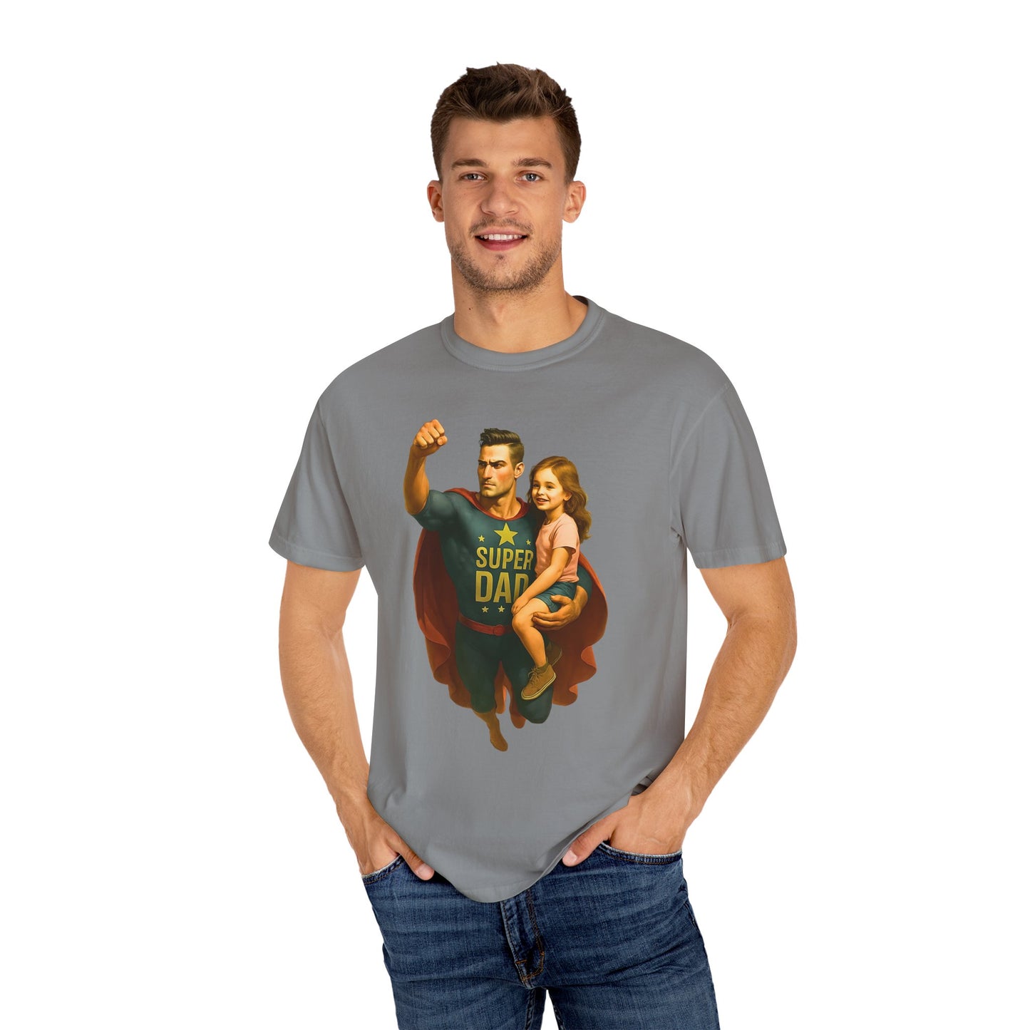 Super Dad T-shirt in Multiple Colors and Styles, Best Dad Gift, Superhero Shirt, Father's Day Shirt, Super Hero Tshirt, Father's Day Gift for Dad, Dad Shirt