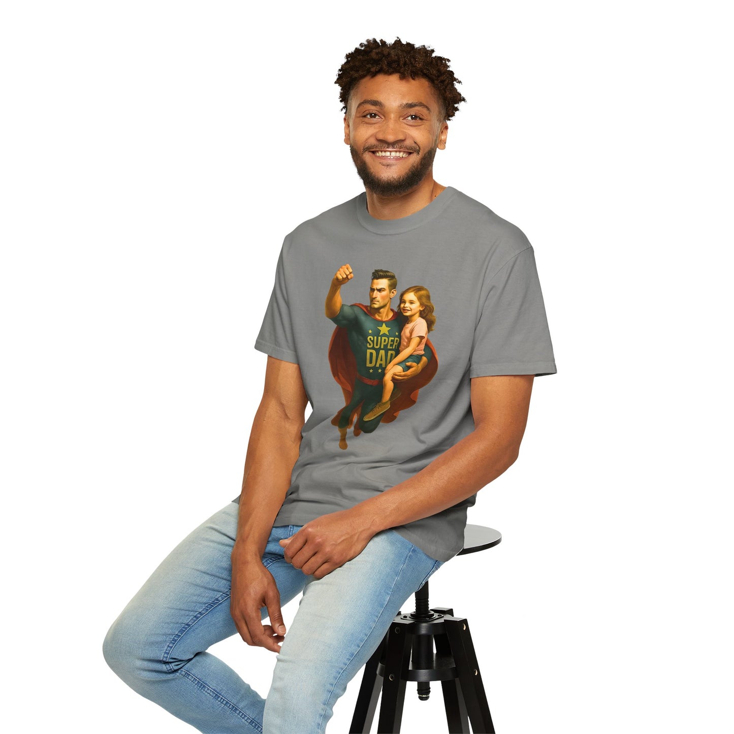Super Dad T-shirt in Multiple Colors and Styles, Best Dad Gift, Superhero Shirt, Father's Day Shirt, Super Hero Tshirt, Father's Day Gift for Dad, Dad Shirt