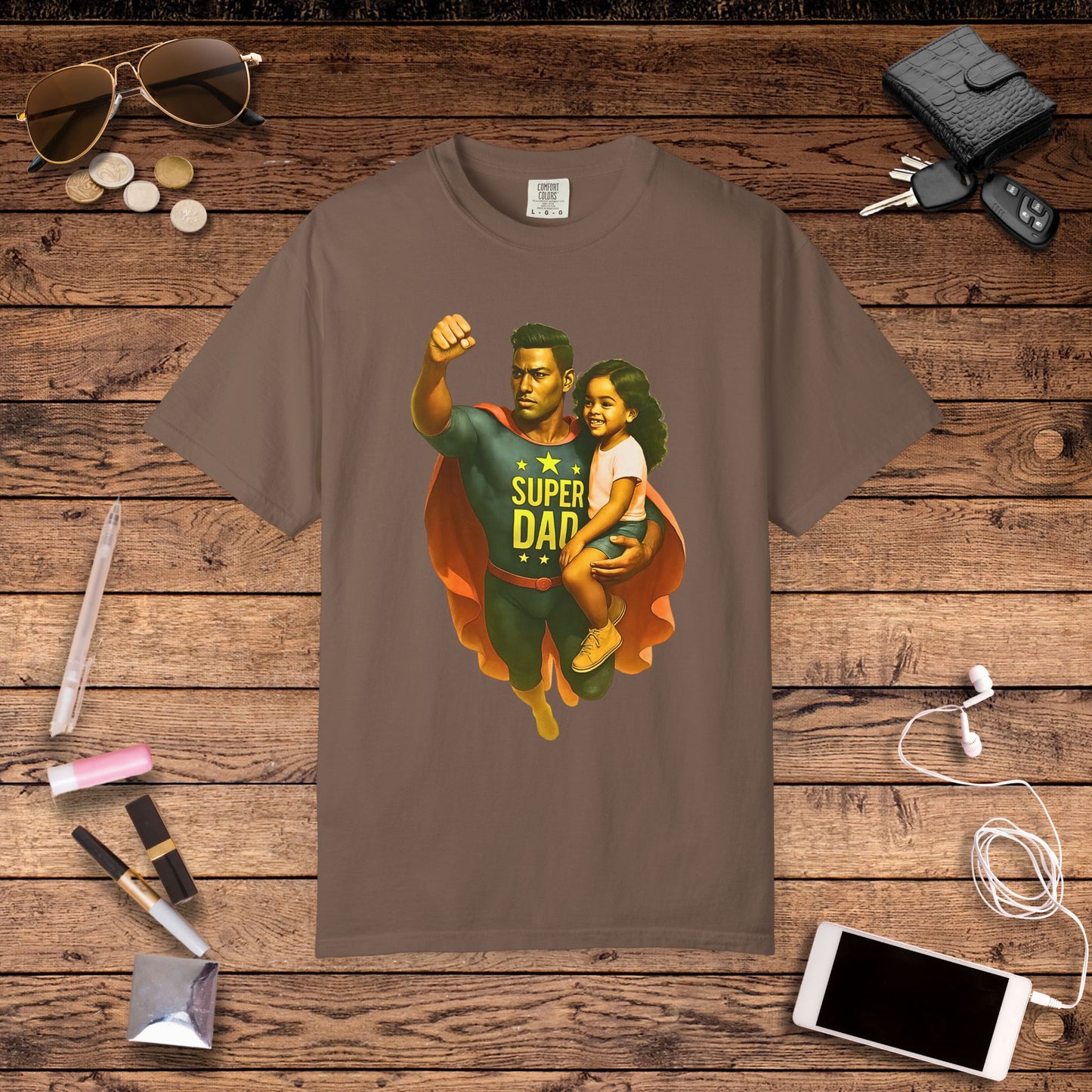 Super Dad T-shirt in Multiple Colors and Styles, Best Dad Gift, Superhero Father's Day Shirt, Super Hero Tshirt, Father's Day Gift for Dad, Dad Shirt