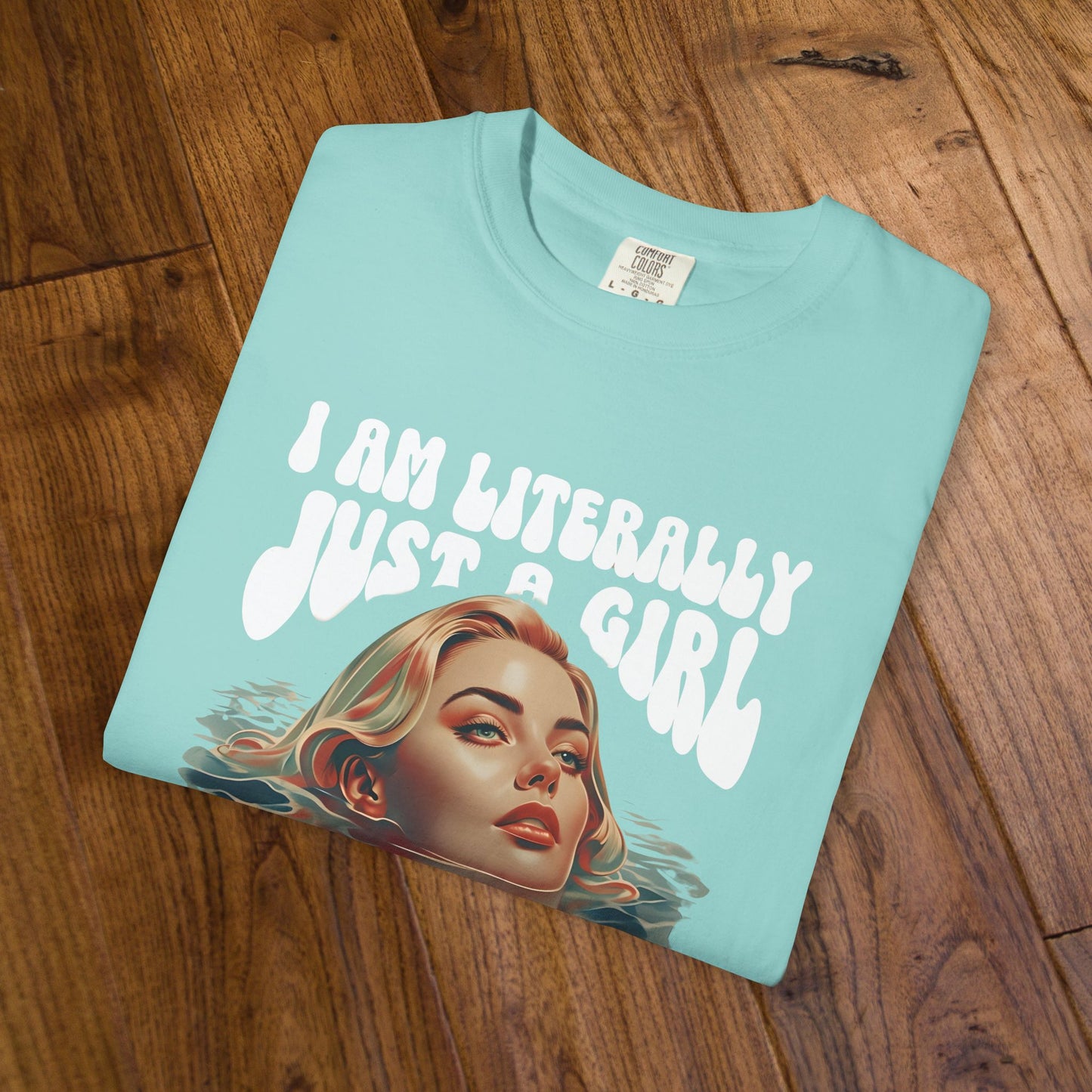 I'm Literally Just A Girl Shirt, I'm Just a Girl TShirt, Just a Girl Tee, Vintage Style T-shirt for Women, Gift for Her, Feminist Apparel