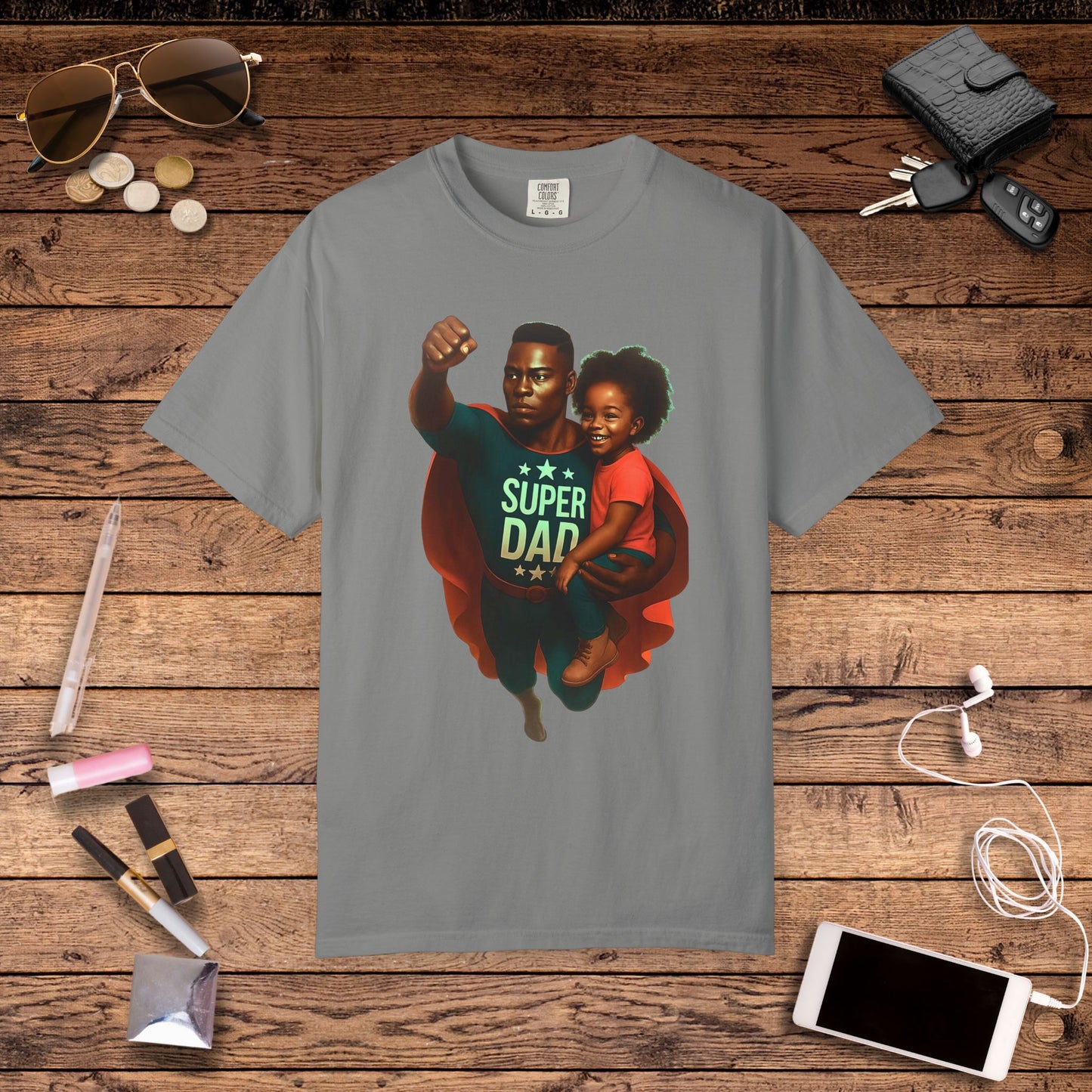 Super Dad T-shirt in Multiple Colors and Styles, Best Dad Gift, Father's Day Shirt, Super Hero Tshirt, Father's Day Gift for Dad, Dad Shirt, Dad Gift Shirt