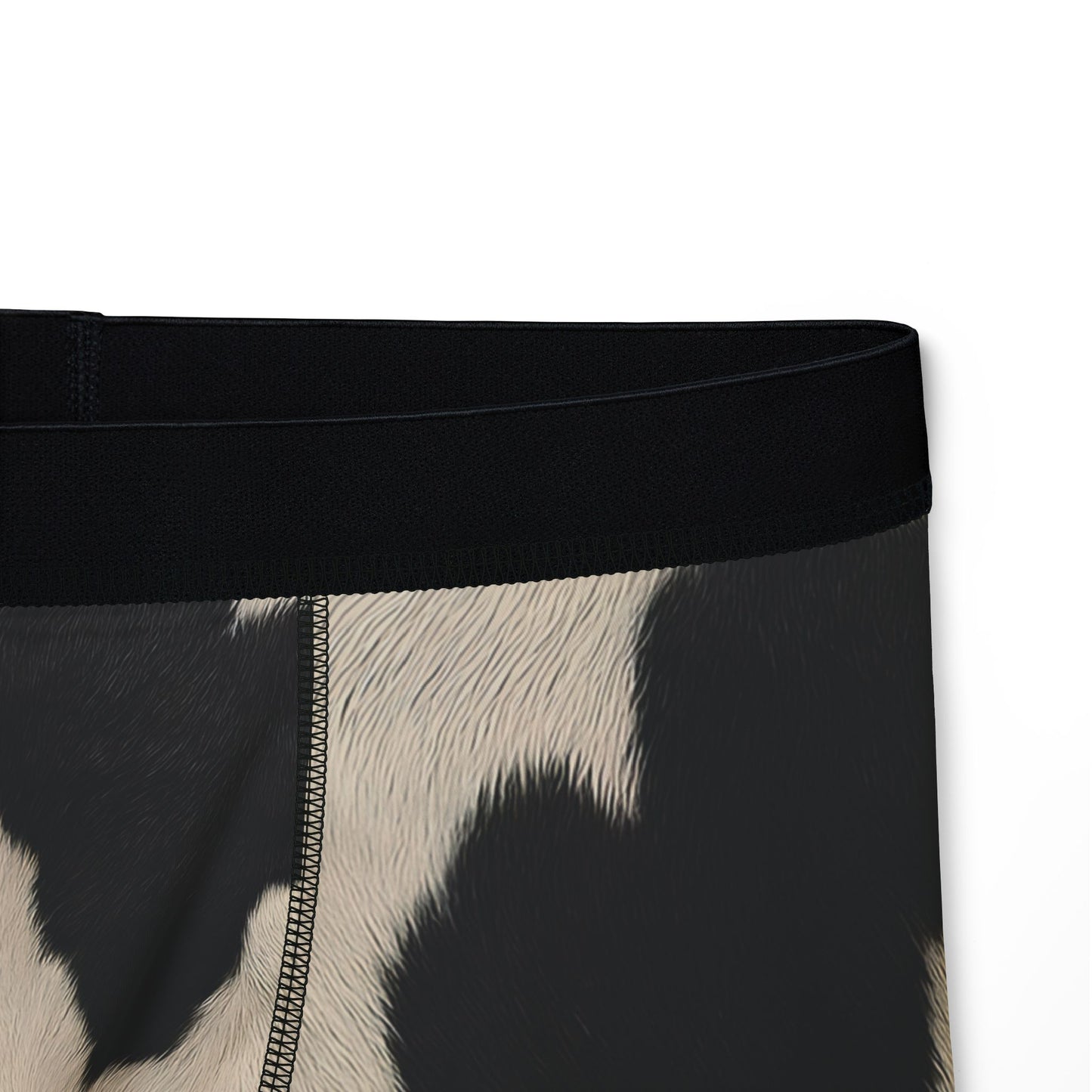 Fun Cow Print Men's Boxers, Cow Boxers, Stylish Underwear, Farmhouse Chic Boxers, Unique Gift for Him, Everyday Comfort, Cow Novelty Boxers