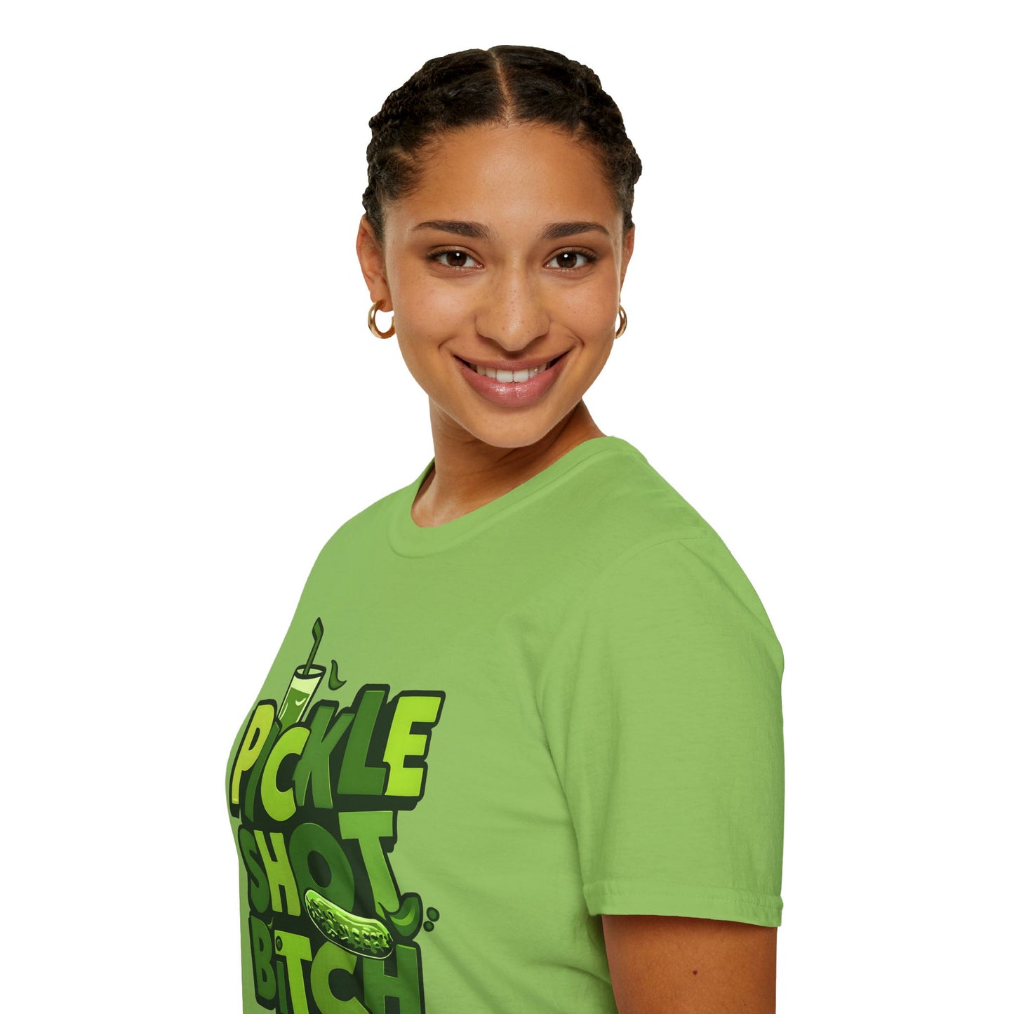 Pickle Shot Bitch T-Shirt, Pickle Shirt, Shot Tshirt, Fun Party T Shirt, Retro Bartender Shirt, Gift for Shot Lovers, Gift for Pickle Lover