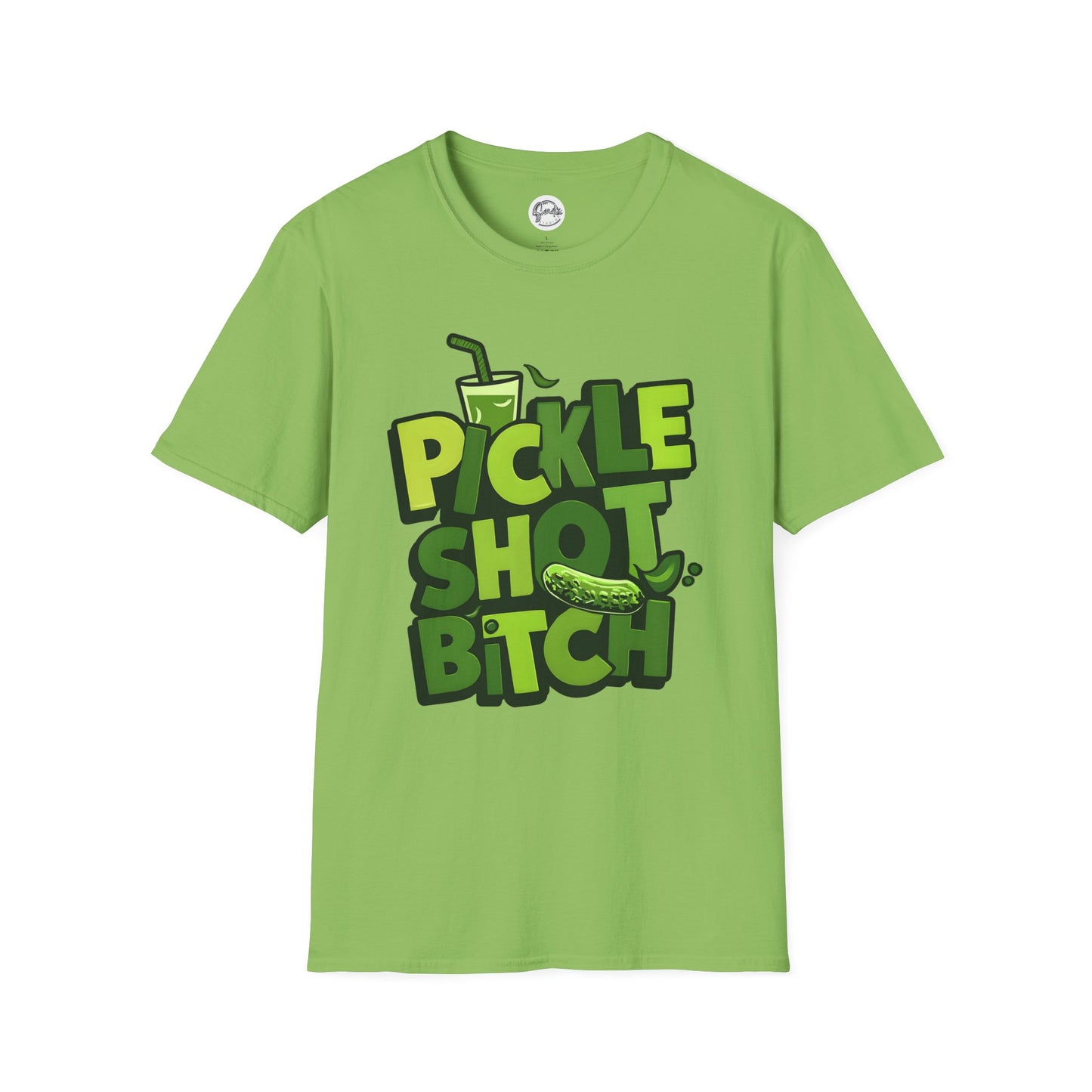 Pickle Shot Bitch T-Shirt, Pickle Shirt, Shot Tshirt, Fun Party T Shirt, Retro Bartender Shirt, Gift for Shot Lovers, Gift for Pickle Lover