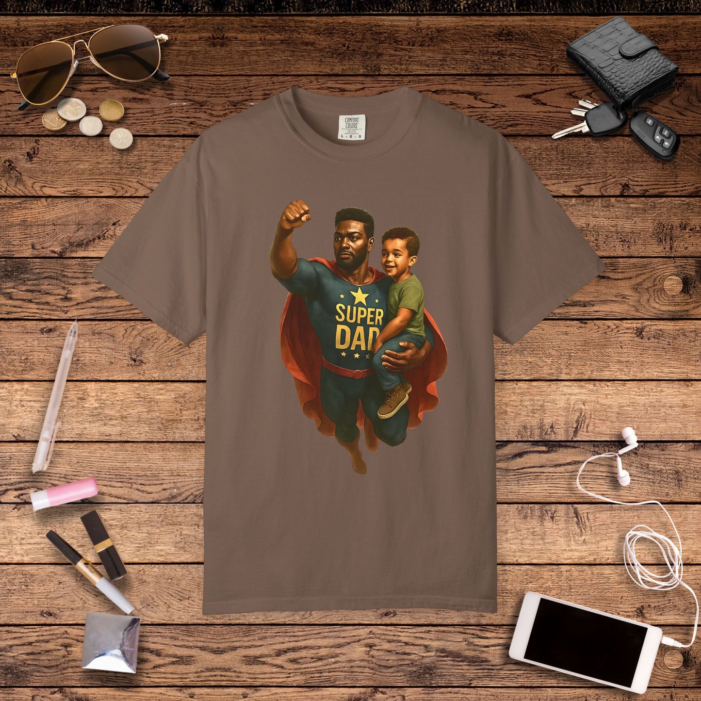 Super Dad T-shirt in Multiple Colors and Styles, Best Dad Gift, Father's Day Shirt, Superhero Gift, Super Hero Tshirt, Father's Day Gift for Dad, Dad Shirt