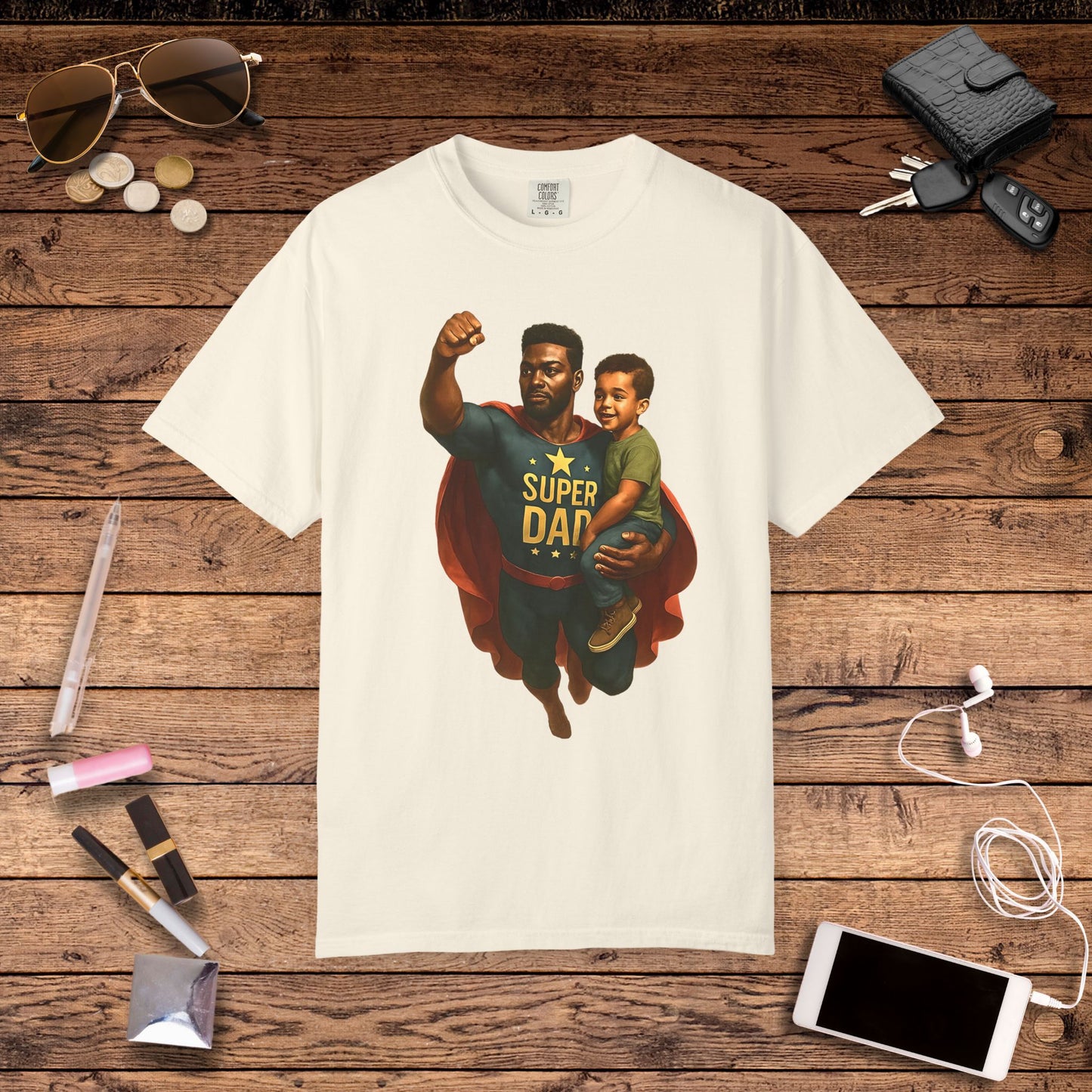 Super Dad T-shirt in Multiple Colors and Styles, Best Dad Gift, Father's Day Shirt, Superhero Gift, Super Hero Tshirt, Father's Day Gift for Dad, Dad Shirt