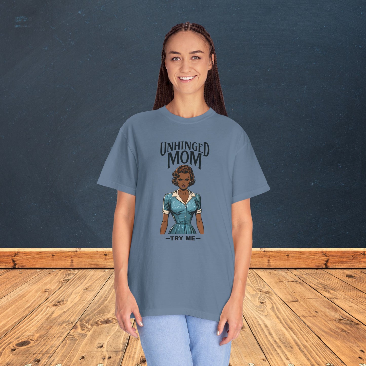 Unhinged Mom T-shirt, Best Mom Gift, Hot Mama Tshirt, Funny Mom Shirt, Mom Life Apparel, Mother's Day Gift, Mom Birthday Present, Inappropriate Adult Humor