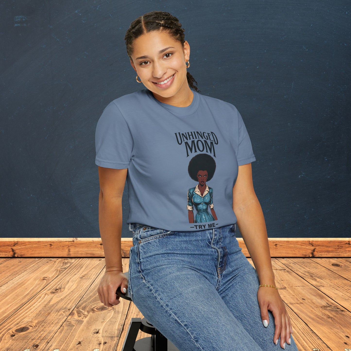 Unhinged Mom T-shirt, Best Mom Shirt, Hot Mama Tshirt, Funny Mom Shirt, Mom Life Apparel, Mother's Day Gift, Mom Birthday Present, Inappropriate Adult Humor