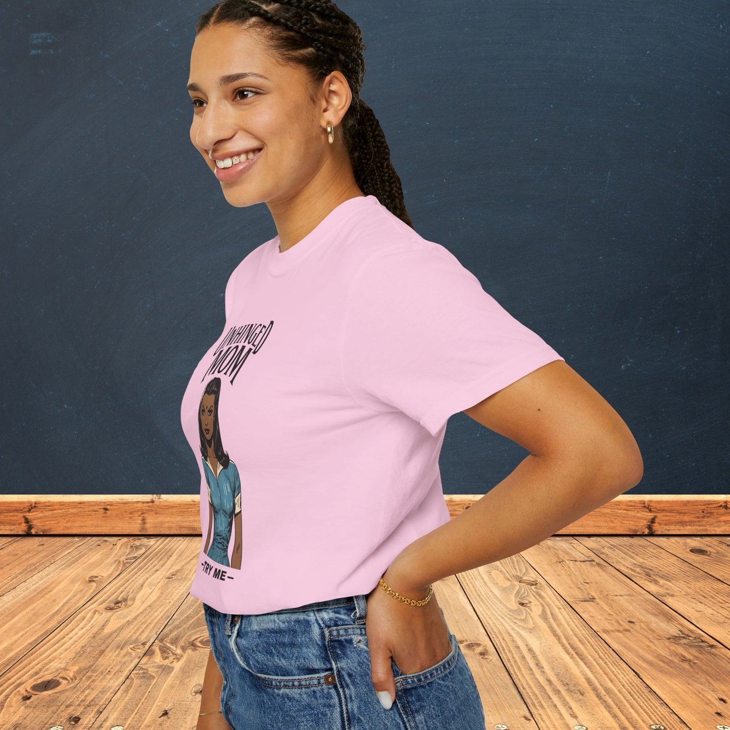 Unhinged Mom Tshirt, Best Mom Gift, Hot Mama Apparel, Funny Mom Shirt, Mother's Day Gift, Mom Birthday Present, Inappropriate Adult Humor Tee, Gift for Mom