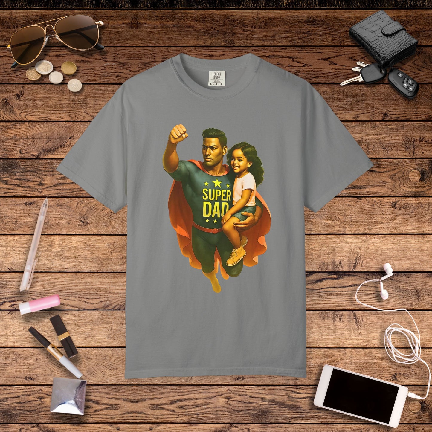 Super Dad T-shirt in Multiple Colors and Styles, Best Dad Gift, Superhero Father's Day Shirt, Super Hero Tshirt, Father's Day Gift for Dad, Dad Shirt