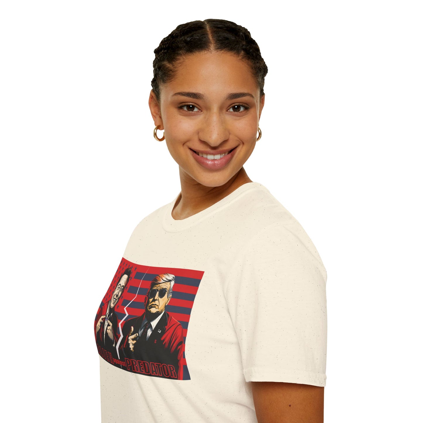 Trump vs Elon Shirt, Alien and Predator, Political T Shirt, Donald Trump and Elon Musk Breakup, Anti Maga, Anti Elon, Red White &  Blue Tee