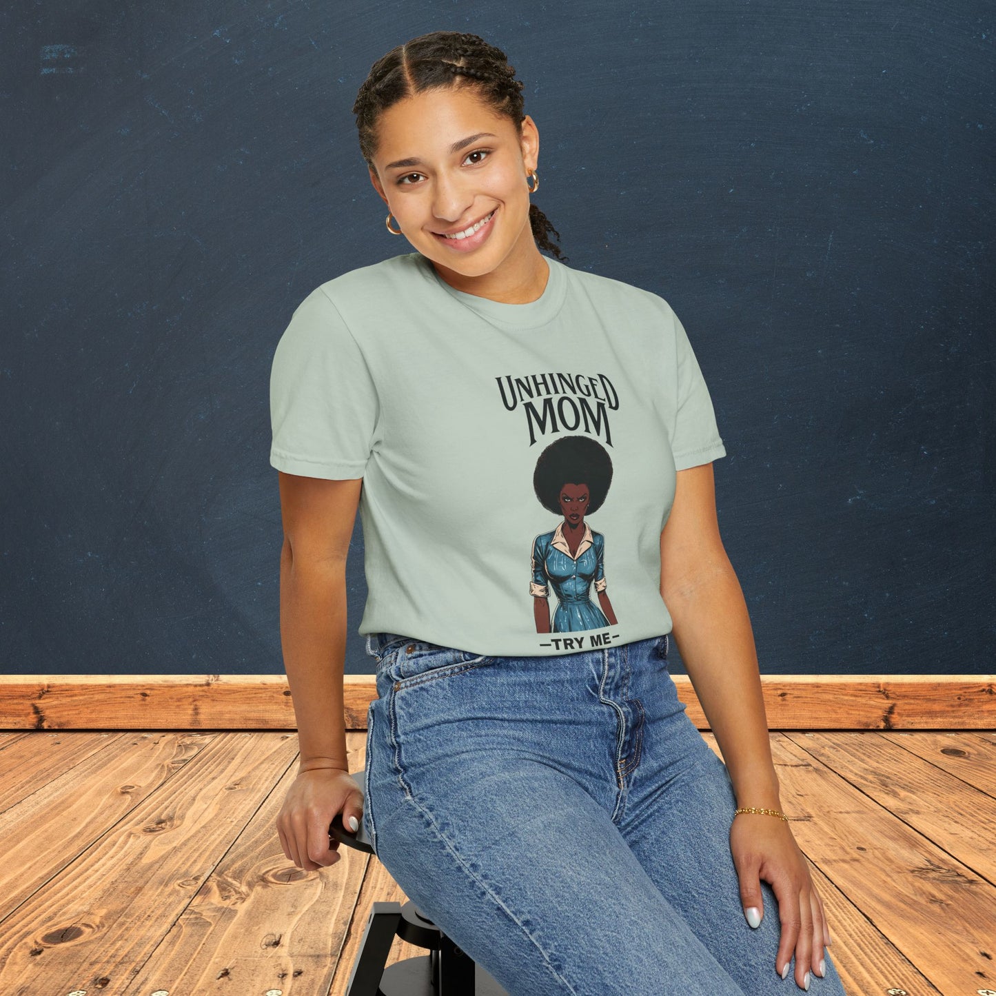 Unhinged Mom T-shirt, Best Mom Shirt, Hot Mama Tshirt, Funny Mom Shirt, Mom Life Apparel, Mother's Day Gift, Mom Birthday Present, Inappropriate Adult Humor