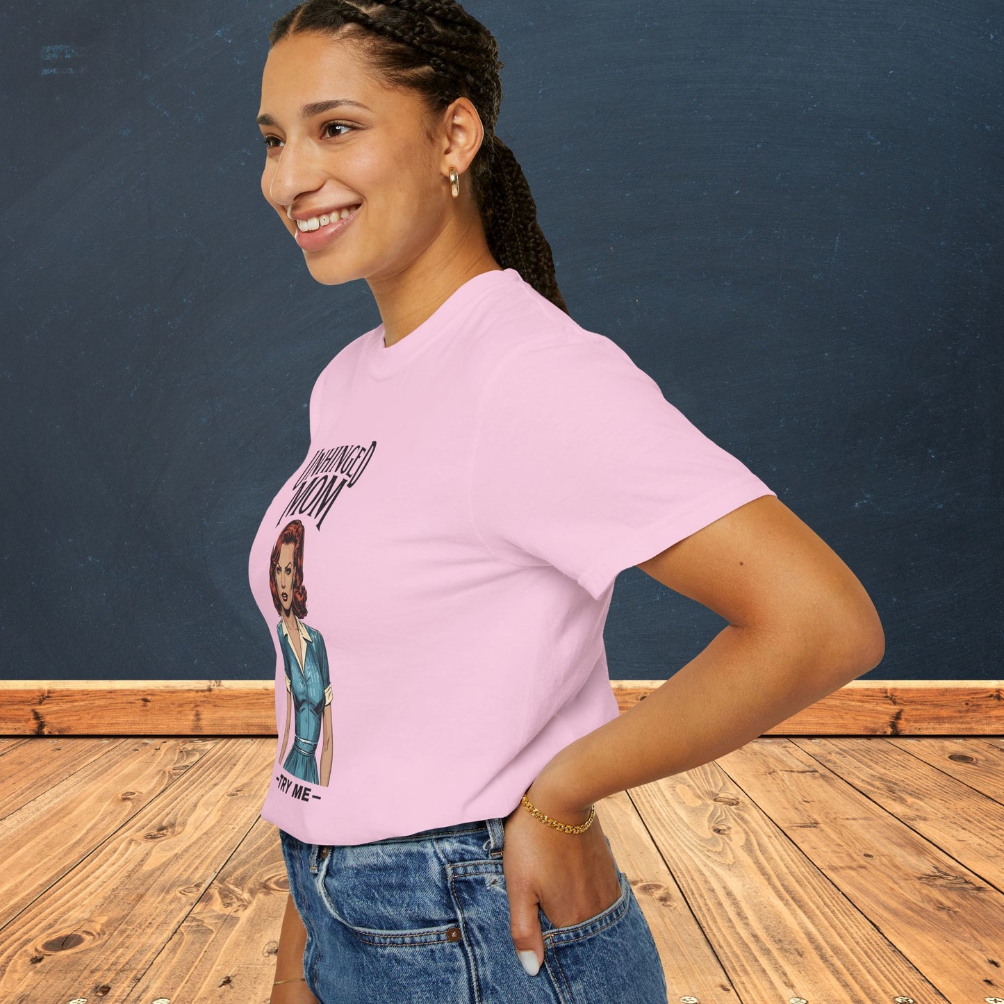 Unhinged Mom T-shirt, Best Mom Gift, Hot Mama Tshirt, Funny Mom Shirt, Mom Life Apparel, Mother's Day Gift, Mom Birthday Present, Inappropriate Adult Humor