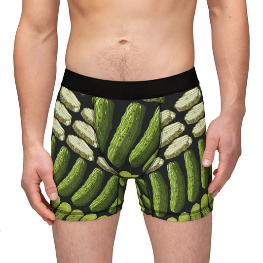 Funny Gift for Him Boxers Pickle Men's Novelty Underwear Pickle Foodie Gift Pickle Apparel Pickle Clothing Pickle Boxers Pickle Underwear