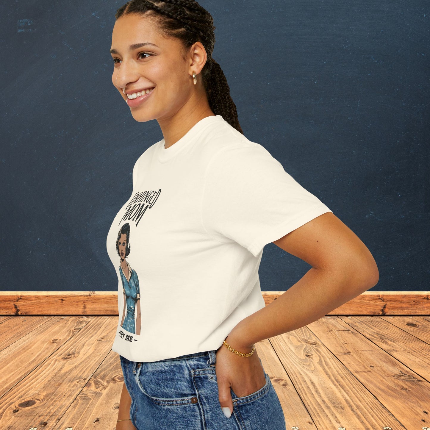 Unhinged Mom T-shirt, Best Mom Gift, Hot Mama Tshirt, Funny Mom Shirt, Mom Life Apparel, Mother's Day Gift, Mom Birthday Present, Funny Mom Shirt, Mother T