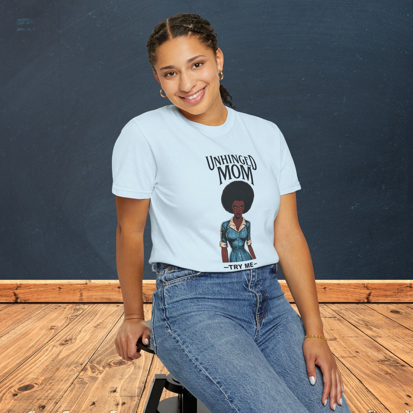 Unhinged Mom T-shirt, Best Mom Shirt, Hot Mama Tshirt, Funny Mom Shirt, Mom Life Apparel, Mother's Day Gift, Mom Birthday Present, Inappropriate Adult Humor