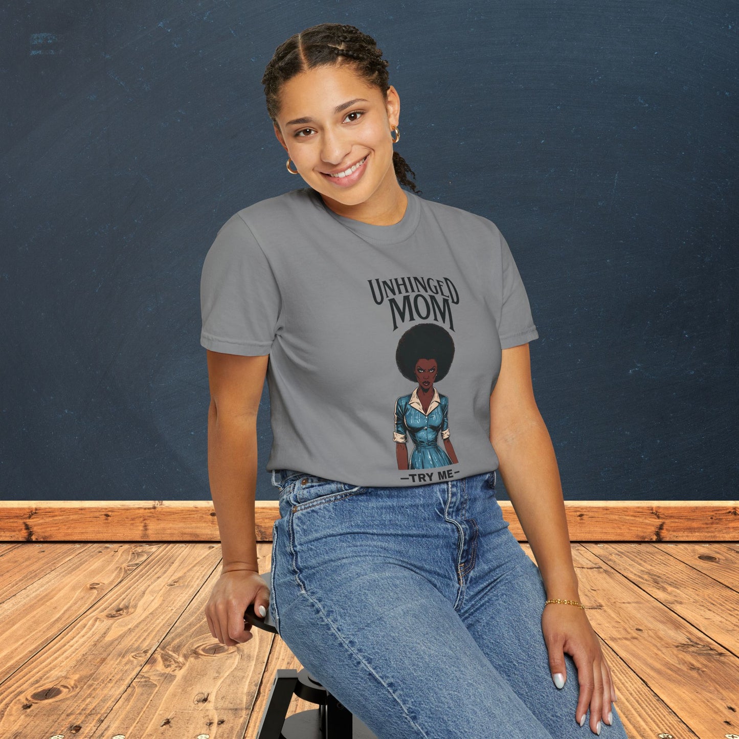 Unhinged Mom T-shirt, Best Mom Shirt, Hot Mama Tshirt, Funny Mom Shirt, Mom Life Apparel, Mother's Day Gift, Mom Birthday Present, Inappropriate Adult Humor