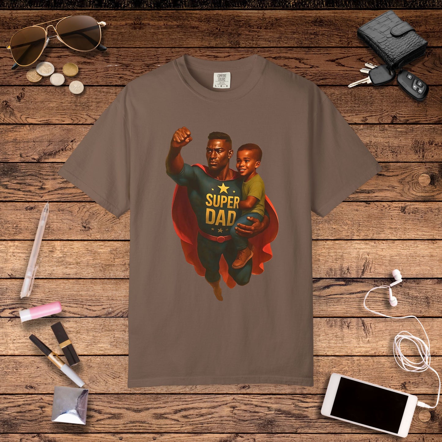 Super Dad T-shirt in Multiple Colors and Styles, Superhero Dad Shirt, Best Dad Gift, Father's Day Shirt, Super Hero Tshirt, Father's Day Gift for Dad, Dad Shirt