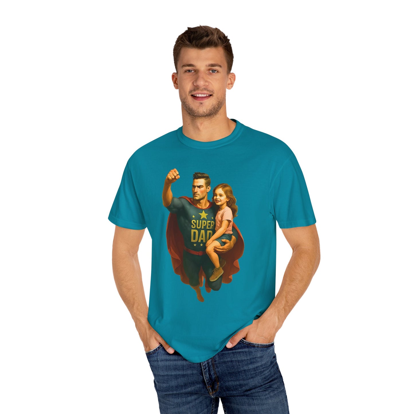 Super Dad T-shirt in Multiple Colors and Styles, Best Dad Gift, Superhero Shirt, Father's Day Shirt, Super Hero Tshirt, Father's Day Gift for Dad, Dad Shirt