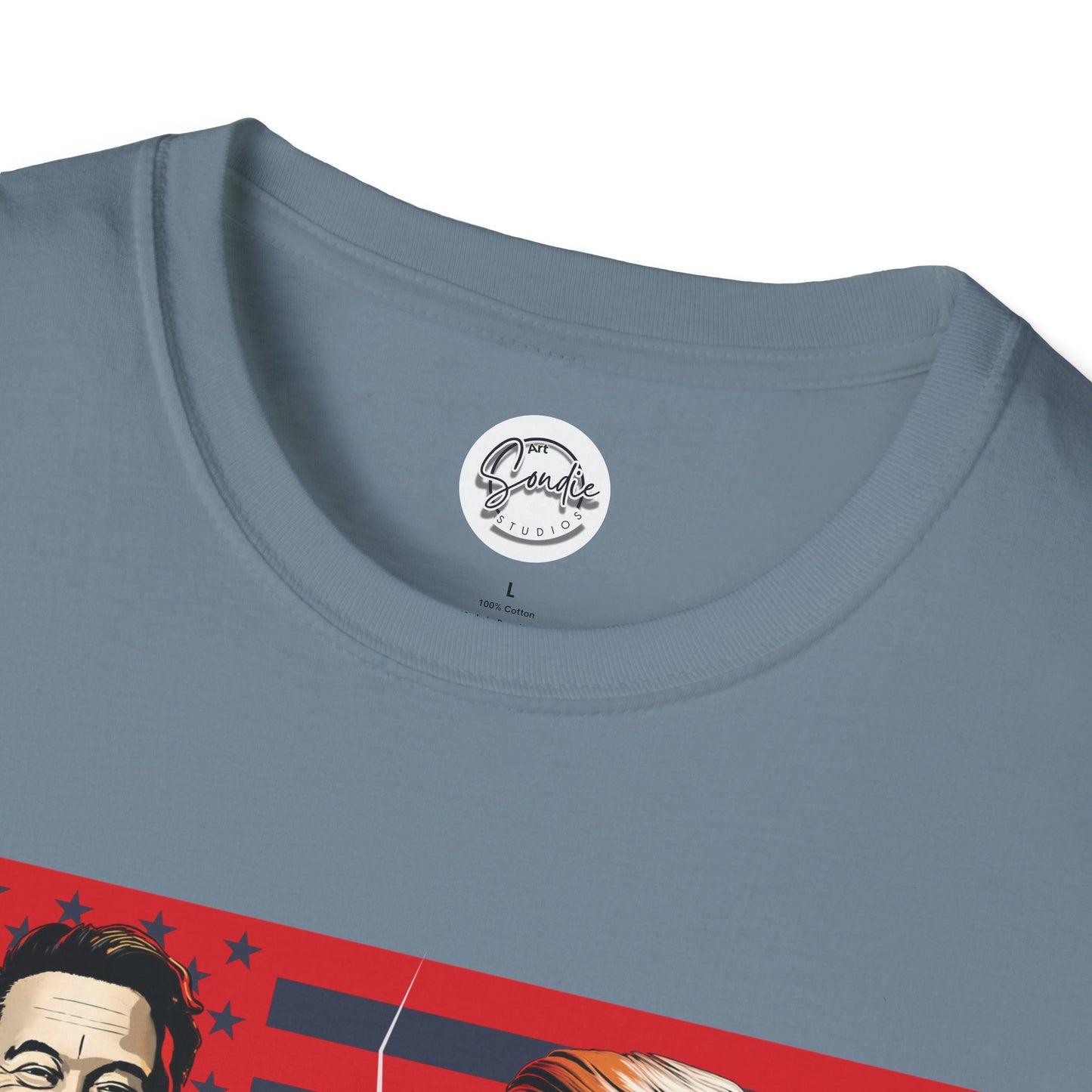 Trump vs Elon Shirt, Alien and Predator, Political T Shirt, Donald Trump and Elon Musk Breakup, Anti Maga, Anti Elon, Red White &  Blue Tee