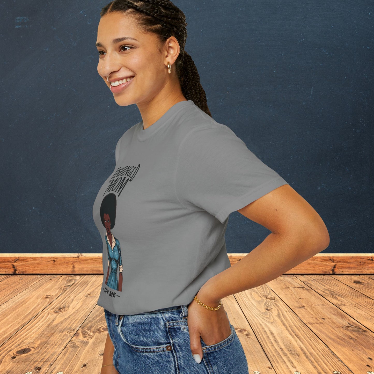 Unhinged Mom T-shirt, Best Mom Shirt, Hot Mama Tshirt, Funny Mom Shirt, Mom Life Apparel, Mother's Day Gift, Mom Birthday Present, Inappropriate Adult Humor