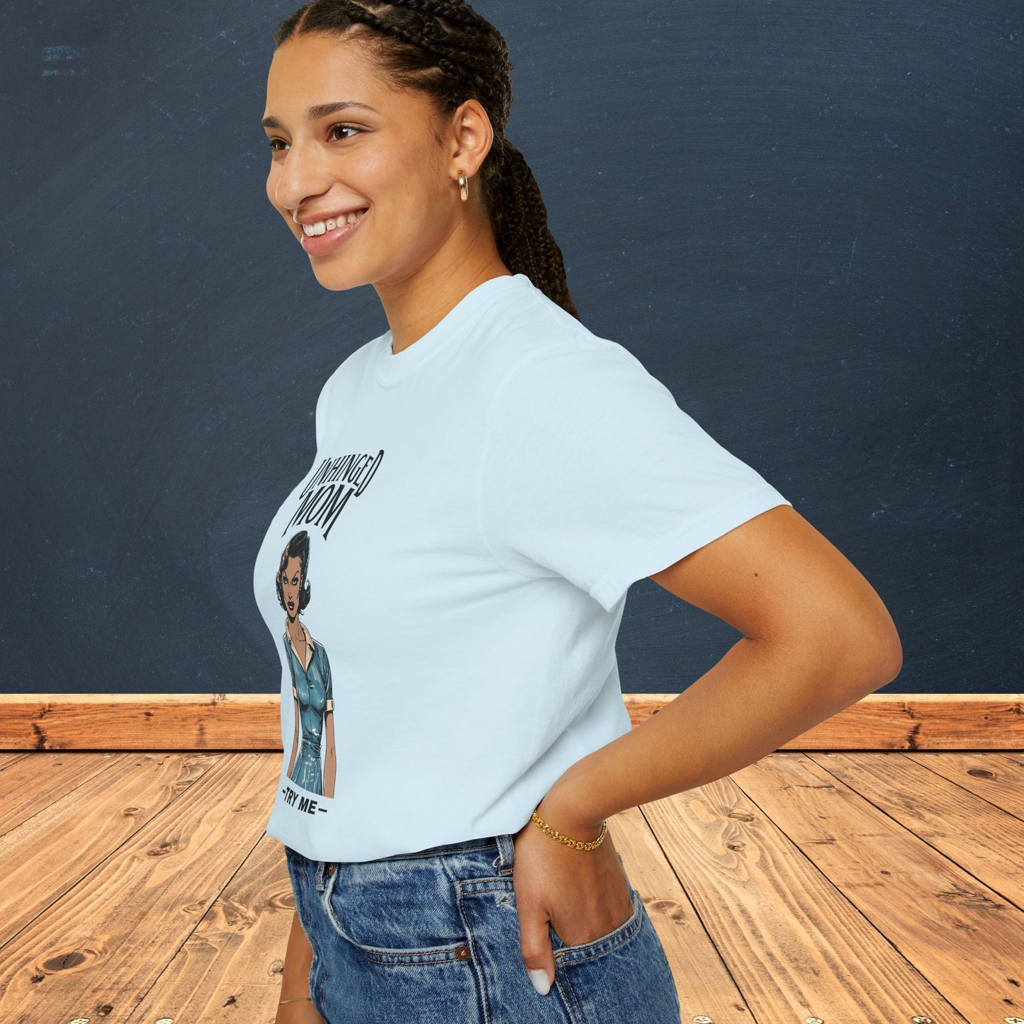 Unhinged Mom T-shirt, Best Mom Gift, Hot Mama Tshirt, Funny Mom Shirt, Mom Life Apparel, Mother's Day Gift, Mom Birthday Present, Funny Mom Shirt, Mother T