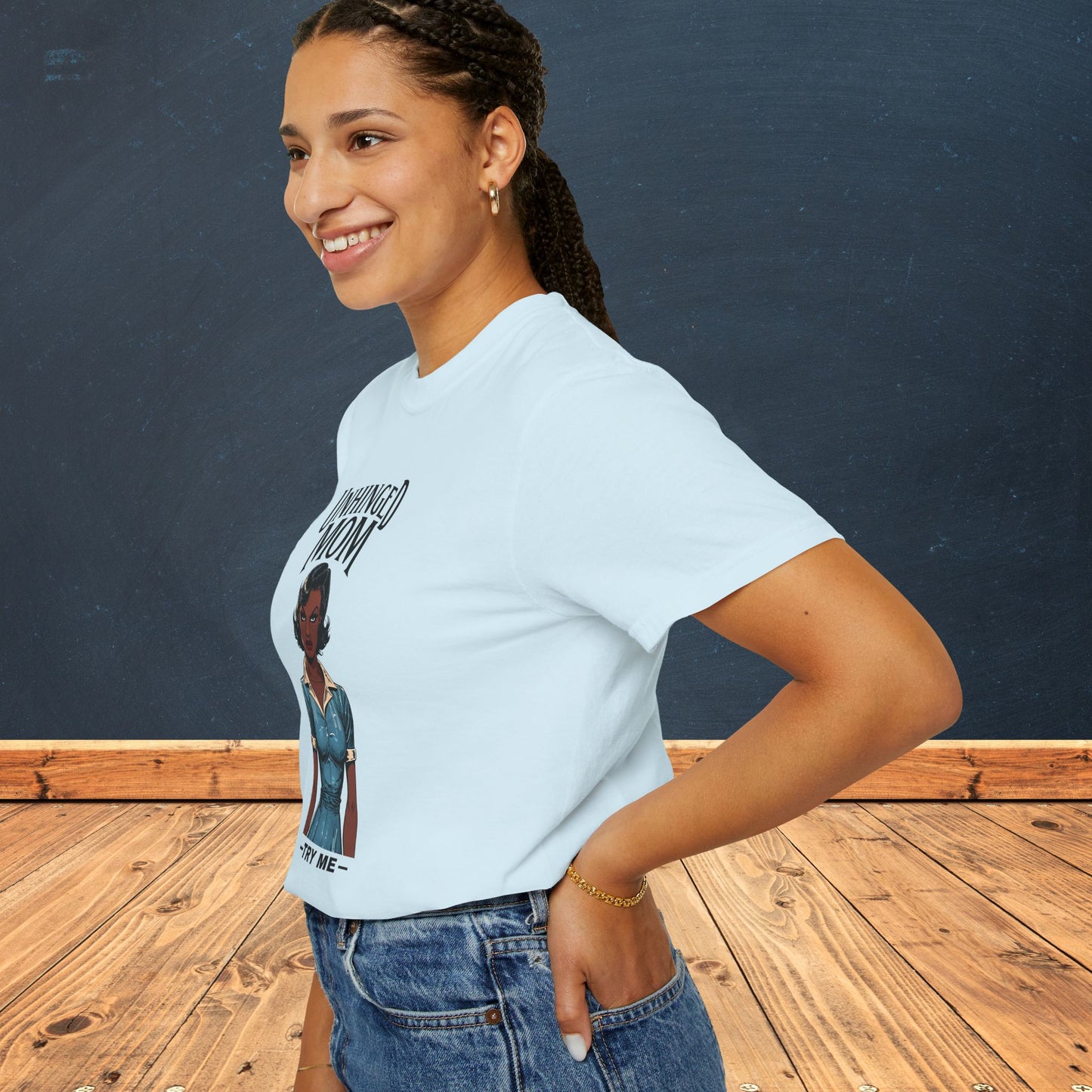 Unhinged Mom Tshirt, Best Mom Gift, Hot Mama Apparel, Funny Mom Shirt, Mother's Day Gift, Mom Birthday Present, Inappropriate Adult Humor Tee, Gift for Mom