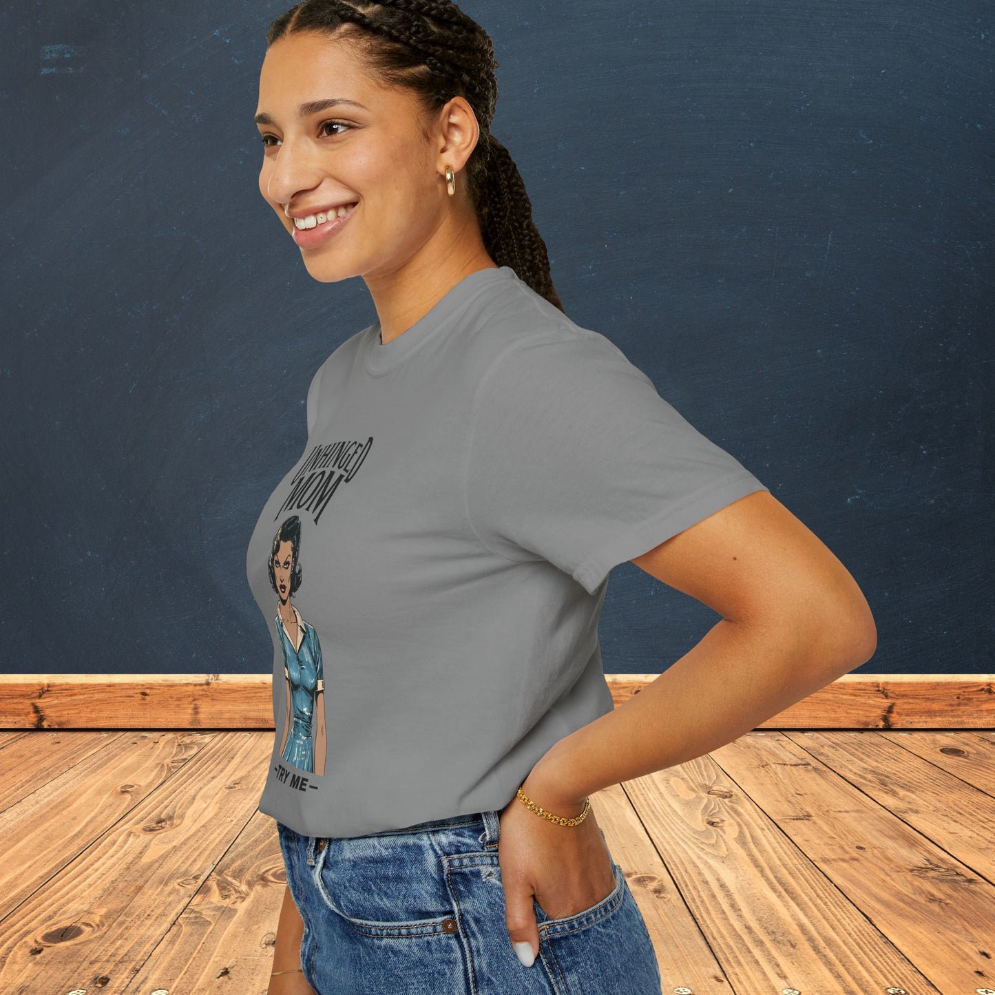 Unhinged Mom T-shirt, Best Mom Gift, Hot Mama Tshirt, Funny Mom Shirt, Mom Life Apparel, Mother's Day Gift, Mom Birthday Present, Funny Mom Shirt, Mother T