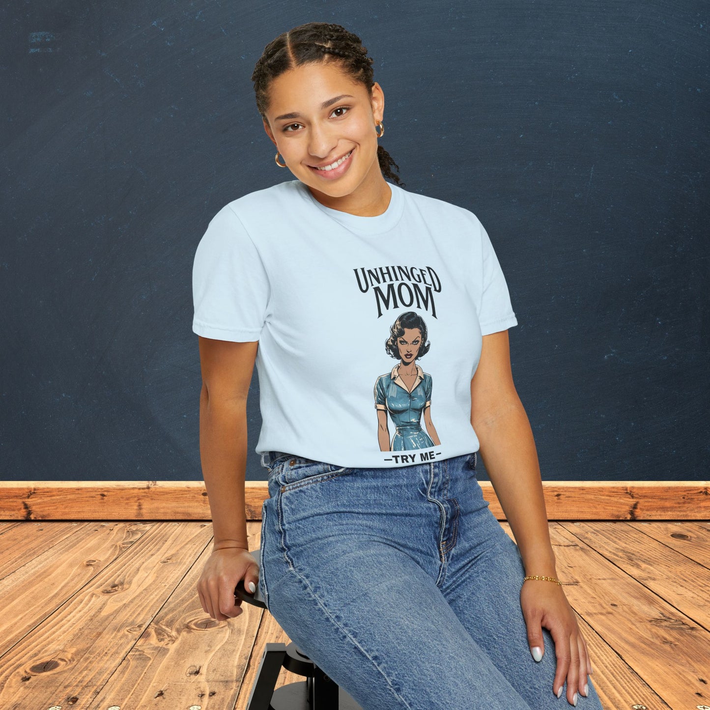 Unhinged Mom T-shirt, Best Mom Gift, Hot Mama Tshirt, Funny Mom Shirt, Mom Life Apparel, Mother's Day Gift, Mom Birthday Present, Funny Mom Shirt, Mother T