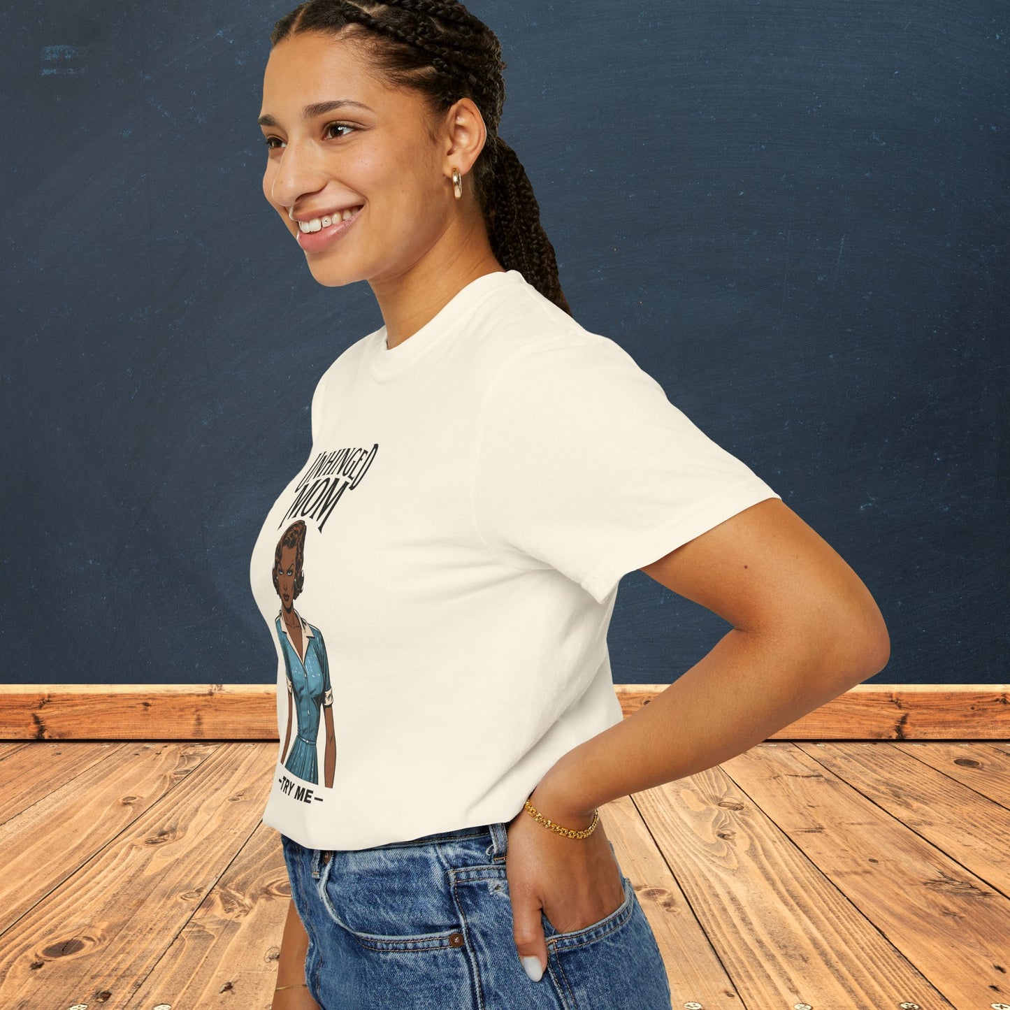 Unhinged Mom T-shirt, Best Mom Gift, Hot Mama Tshirt, Funny Mom Shirt, Mom Life Apparel, Mother's Day Gift, Mom Birthday Present, Inappropriate Adult Humor