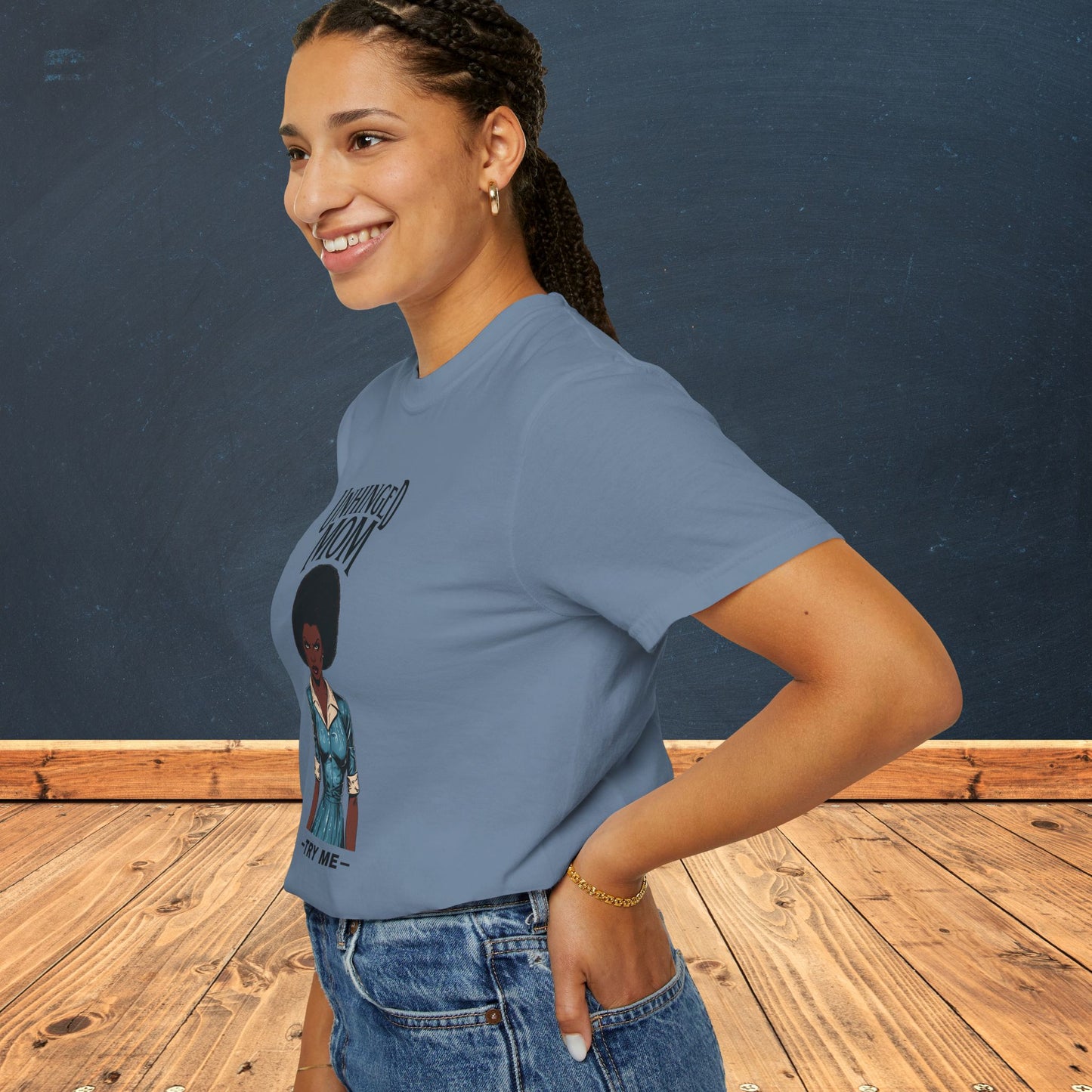 Unhinged Mom T-shirt, Best Mom Shirt, Hot Mama Tshirt, Funny Mom Shirt, Mom Life Apparel, Mother's Day Gift, Mom Birthday Present, Inappropriate Adult Humor