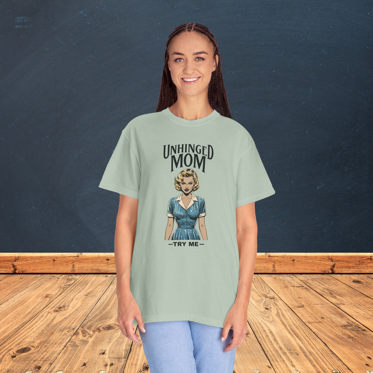 Unhinged Mom T-shirt, Best Mom Gift, Hot Mama Tshirt, Funny Mom Shirt, Mom Life Apparel, Mother's Day Gift, Mom Birthday Present, Inappropriate Adult Humor