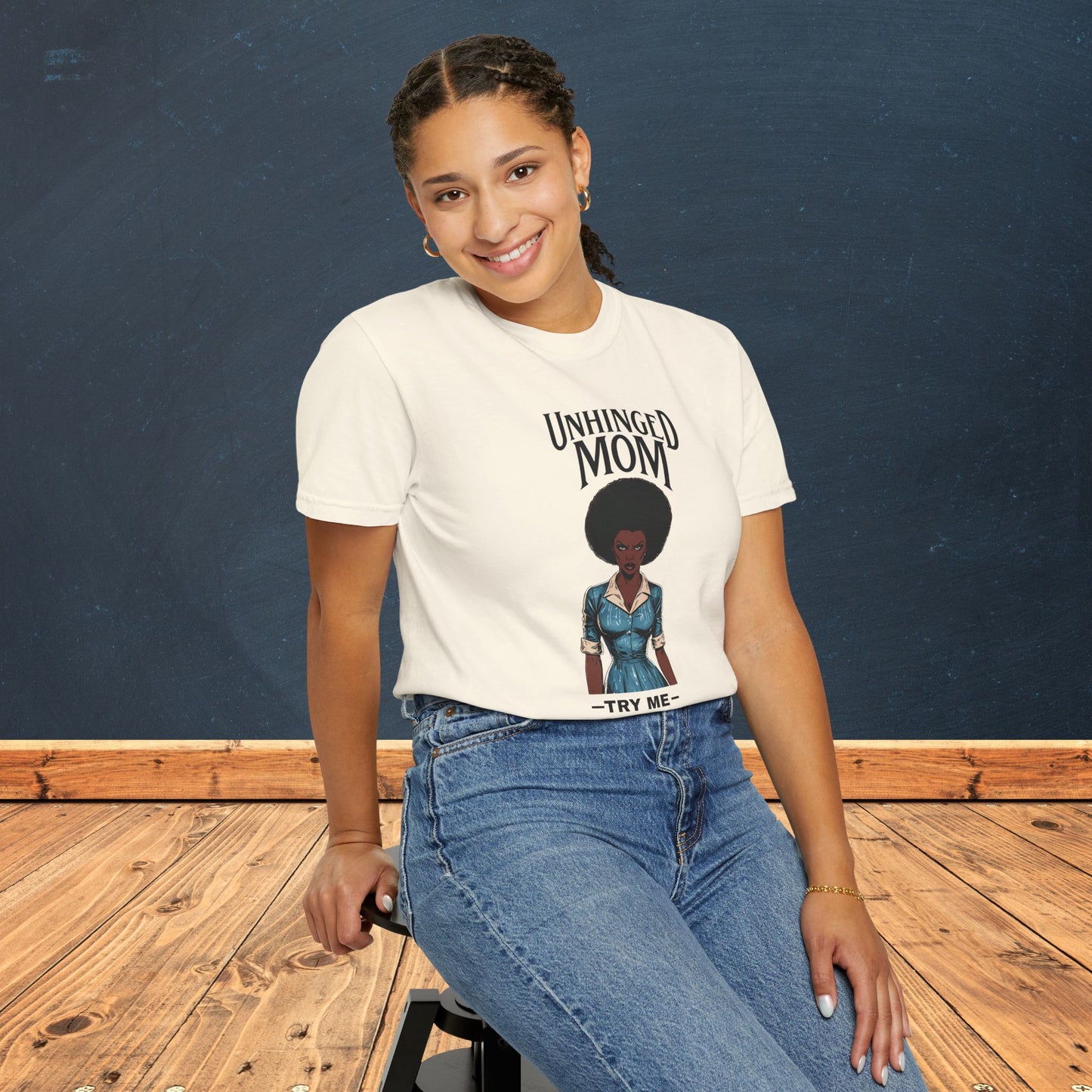 Unhinged Mom T-shirt, Best Mom Shirt, Hot Mama Tshirt, Funny Mom Shirt, Mom Life Apparel, Mother's Day Gift, Mom Birthday Present, Inappropriate Adult Humor