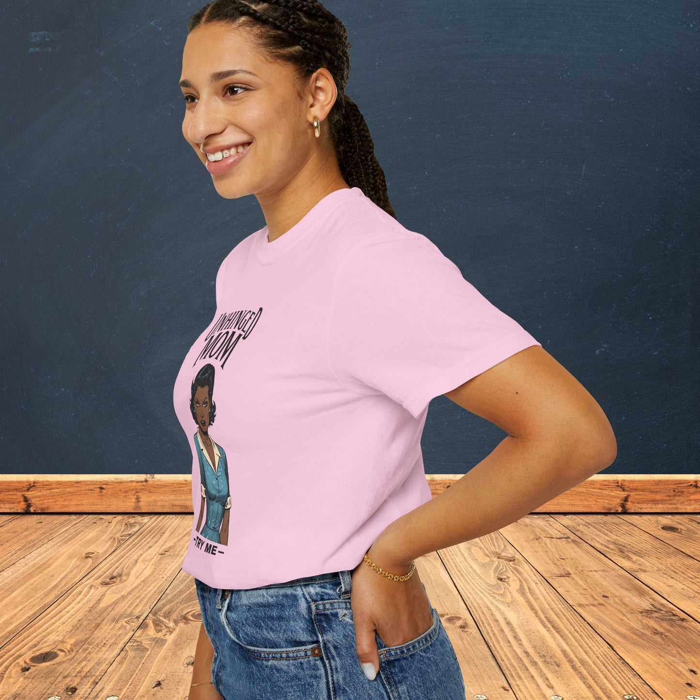 Unhinged Mom T-shirt, Best Mom Gift, Hot Mama Tshirt, Funny Mom Shirt, Mom Life Apparel, Mother's Day Gift, Mom Birthday Present, Inappropriate Adult Humor