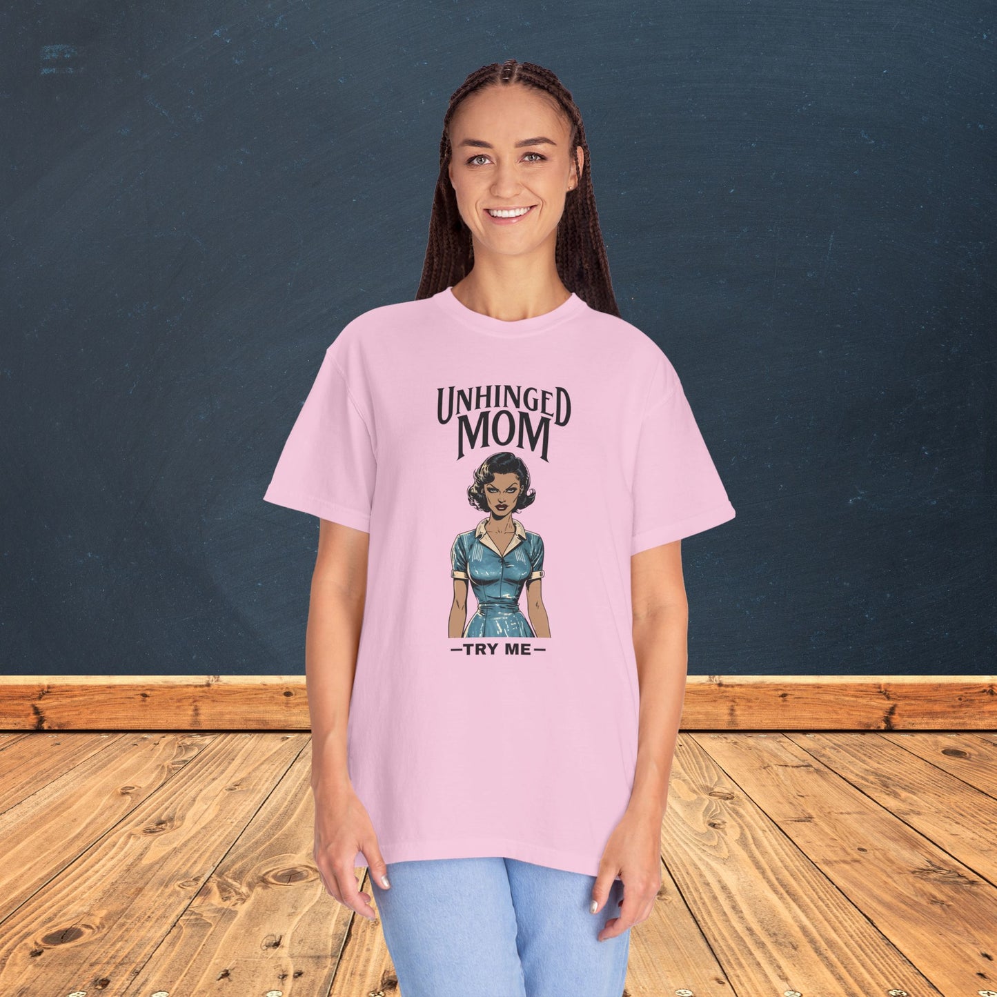 Unhinged Mom T-shirt, Best Mom Gift, Hot Mama Tshirt, Funny Mom Shirt, Mom Life Apparel, Mother's Day Gift, Mom Birthday Present, Funny Mom Shirt, Mother T