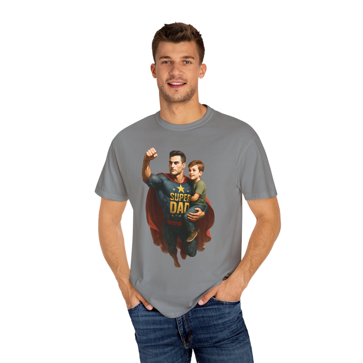 Super Dad T-shirt in Multiple Colors and Styles, Best Dad Gift, Superhero Shirt, Father's Day Shirt, Super Hero Tshirt, Father's Day Gift for Dad, Dad Shirt