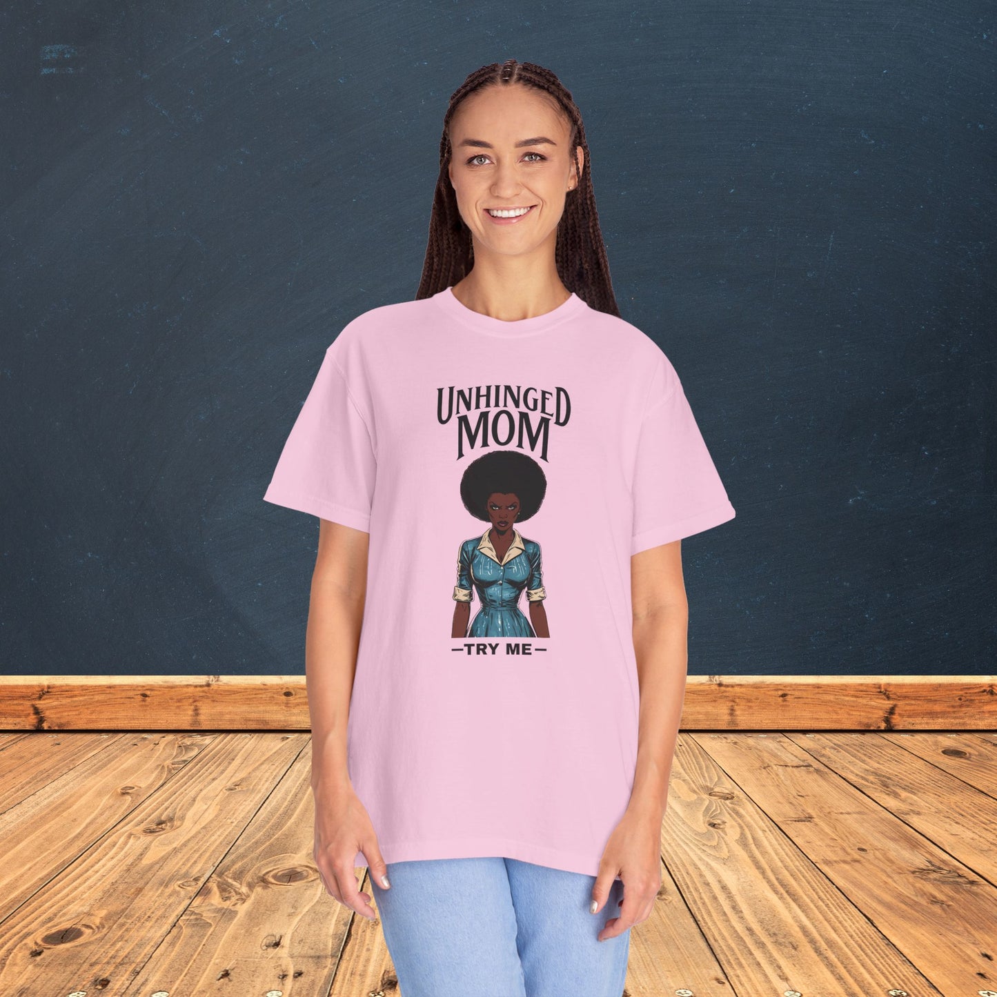 Unhinged Mom T-shirt, Best Mom Shirt, Hot Mama Tshirt, Funny Mom Shirt, Mom Life Apparel, Mother's Day Gift, Mom Birthday Present, Inappropriate Adult Humor