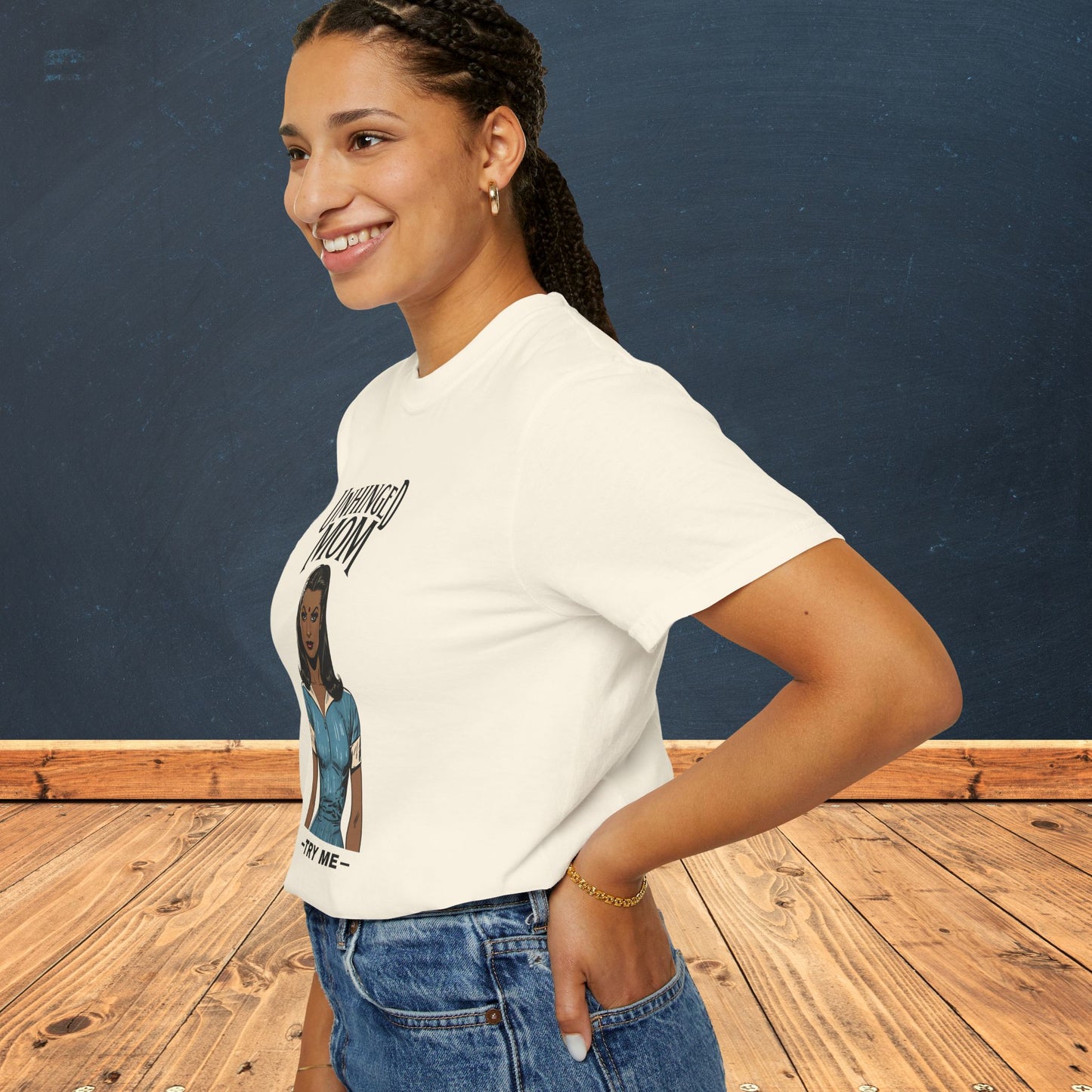 Unhinged Mom Tshirt, Best Mom Gift, Hot Mama Apparel, Funny Mom Shirt, Mother's Day Gift, Mom Birthday Present, Inappropriate Adult Humor Tee, Gift for Mom