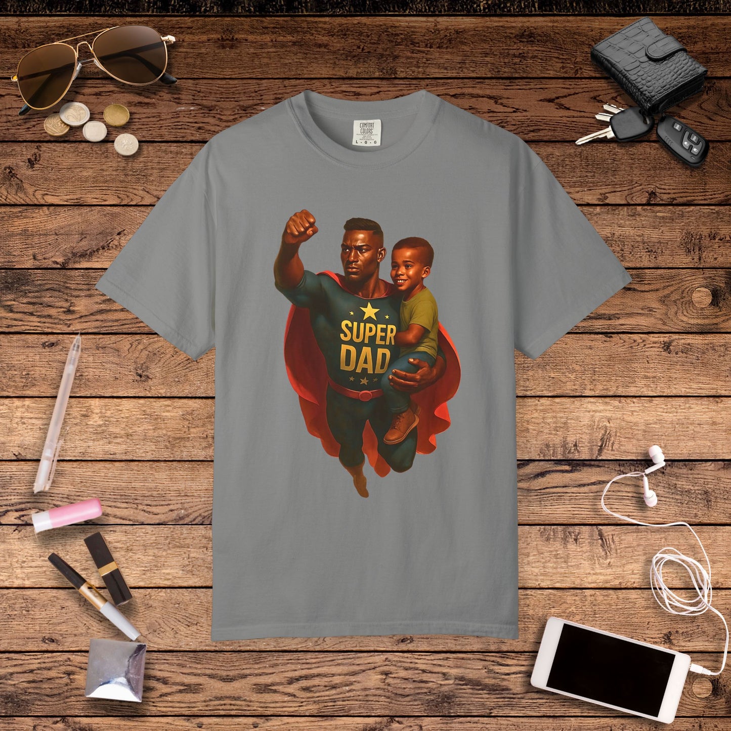 Super Dad T-shirt in Multiple Colors and Styles, Superhero Dad Shirt, Best Dad Gift, Father's Day Shirt, Super Hero Tshirt, Father's Day Gift for Dad, Dad Shirt