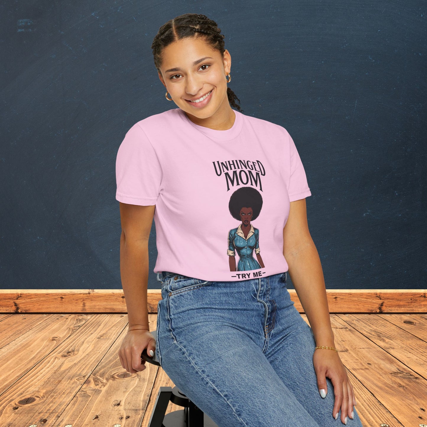 Unhinged Mom T-shirt, Best Mom Shirt, Hot Mama Tshirt, Funny Mom Shirt, Mom Life Apparel, Mother's Day Gift, Mom Birthday Present, Inappropriate Adult Humor